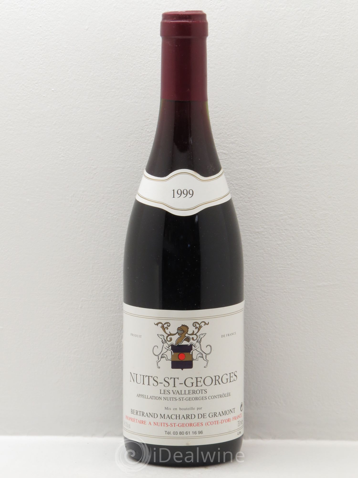 Nuits-Saint-Georges Les Vallerots (sans prix de réserve) 1999 - Posten von 1 Flasche - 0