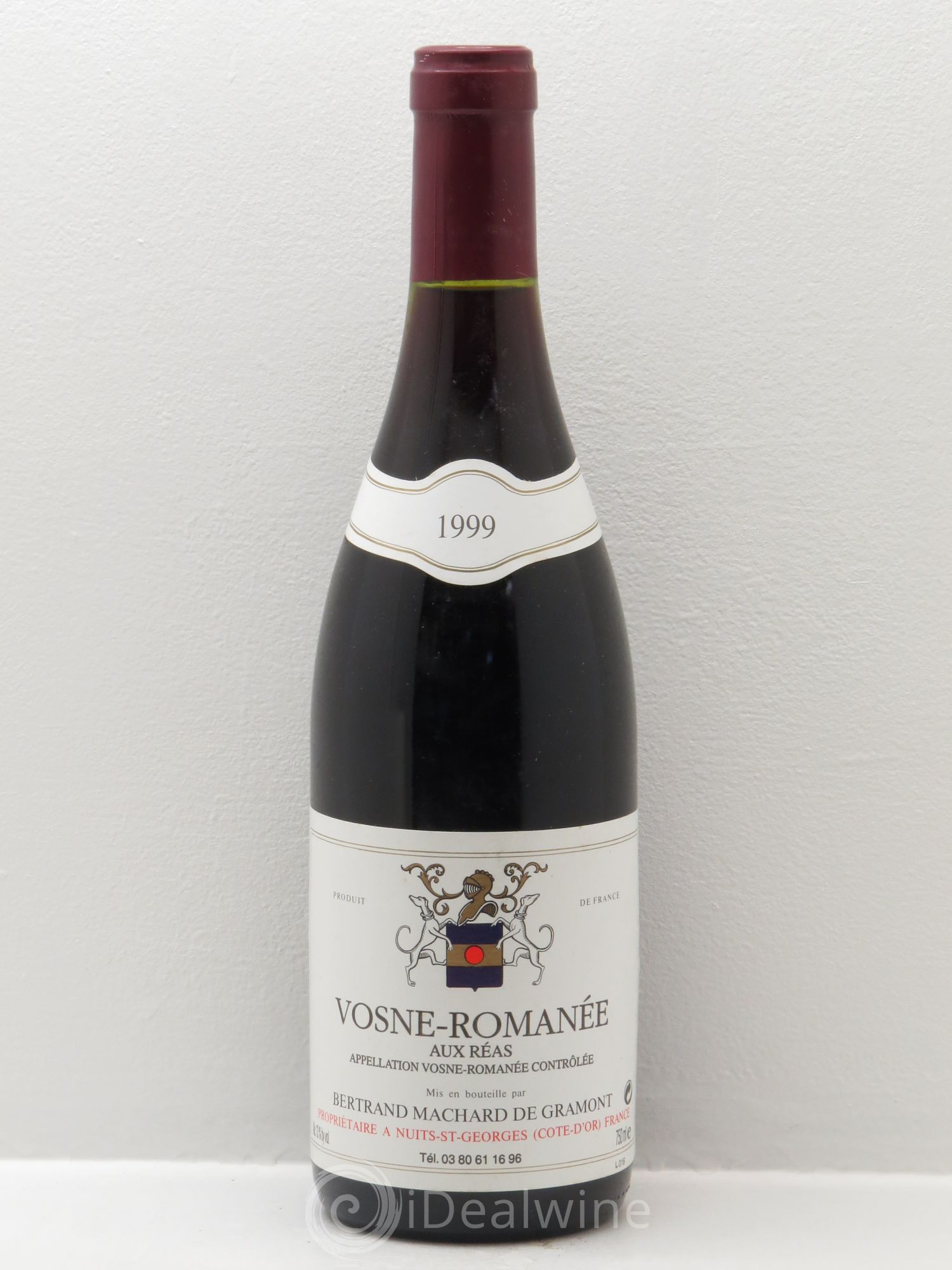 Vosne-Romanée Aux Réas Machard de Gramont (sans prix de réserve) 1999 - Posten von 1 Flasche - 0