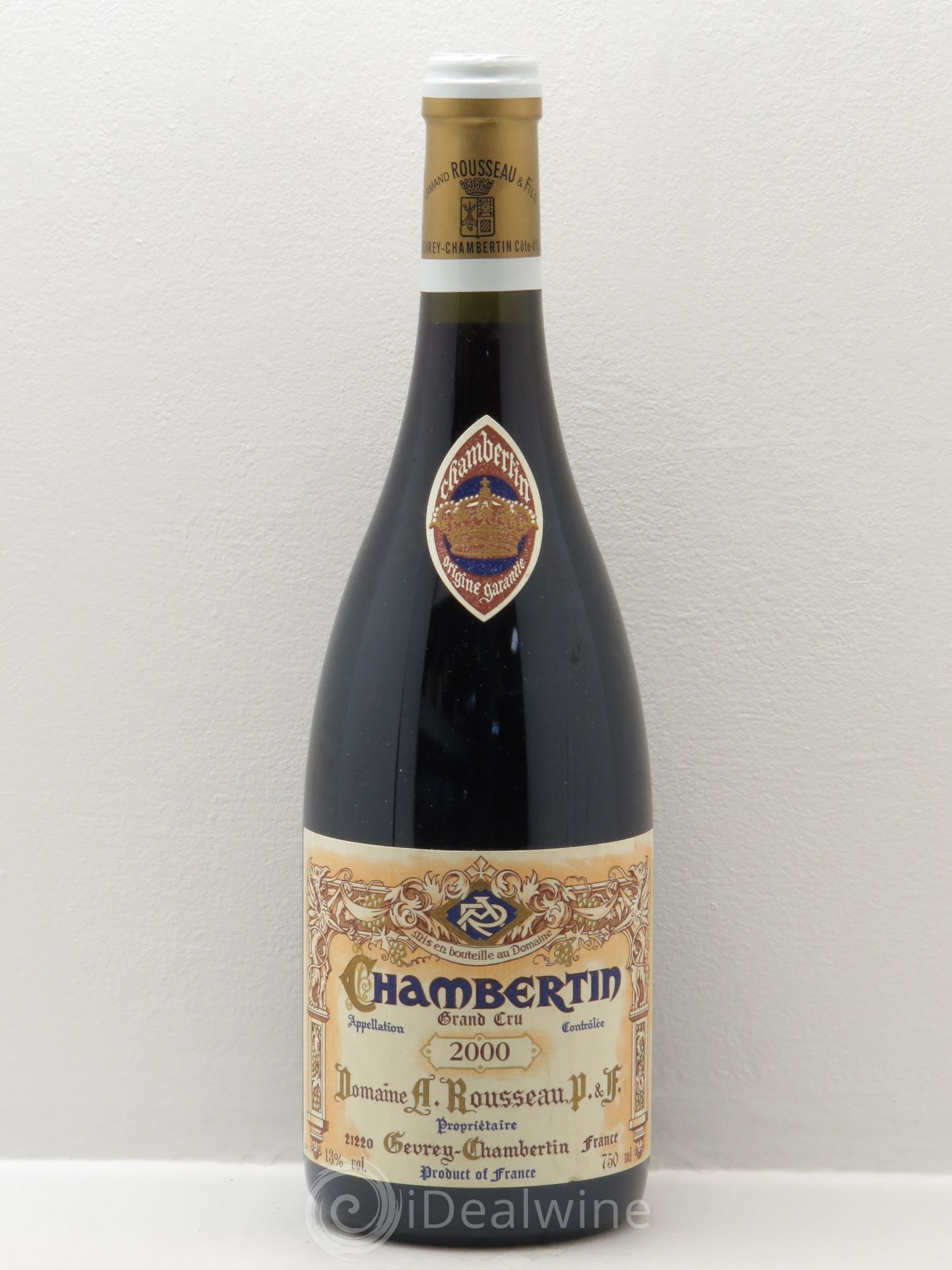 Chambertin Grand Cru Armand Rousseau (Domaine) (sans prix de réserve) 2000 - Lot de 1 bouteille - 0