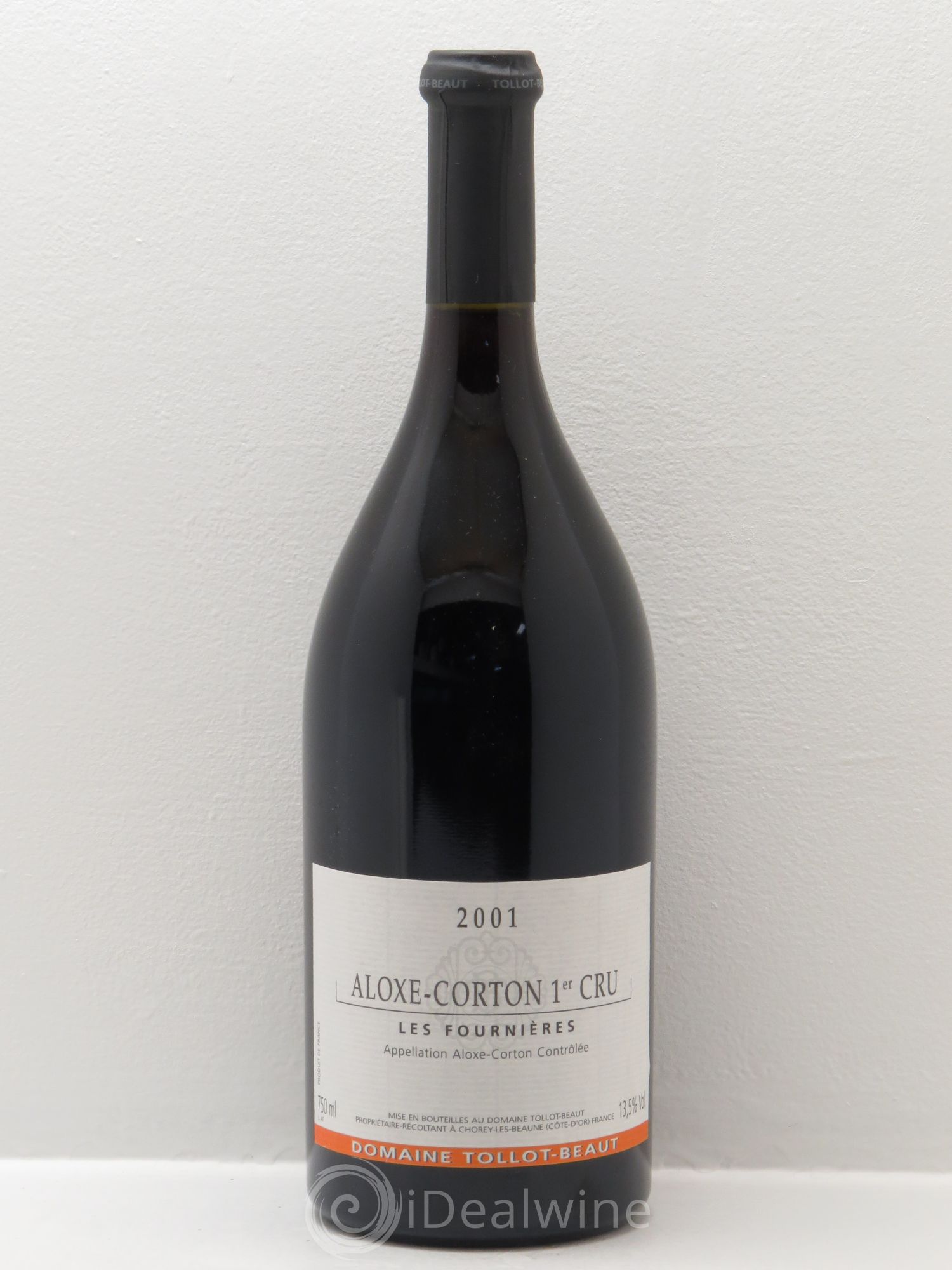 Aloxe-Corton 1er Cru Les Fournières Tollot Beaut (Domaine) (sans prix de réserve) 2001 - Lot de 1 bouteille - 0