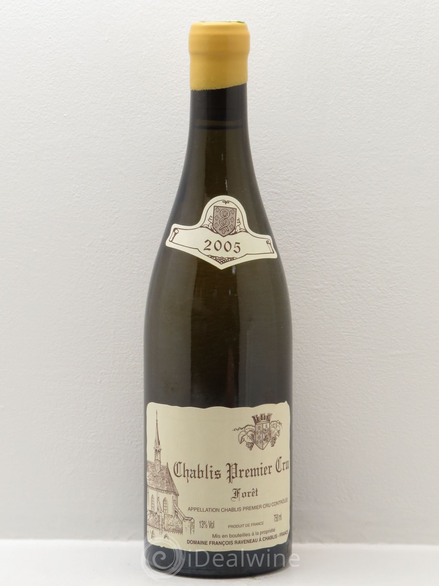 Chablis 1er Cru Forêt Raveneau (Domaine) (sans prix de réserve) 2005 - Lot de 1 bouteille - 0