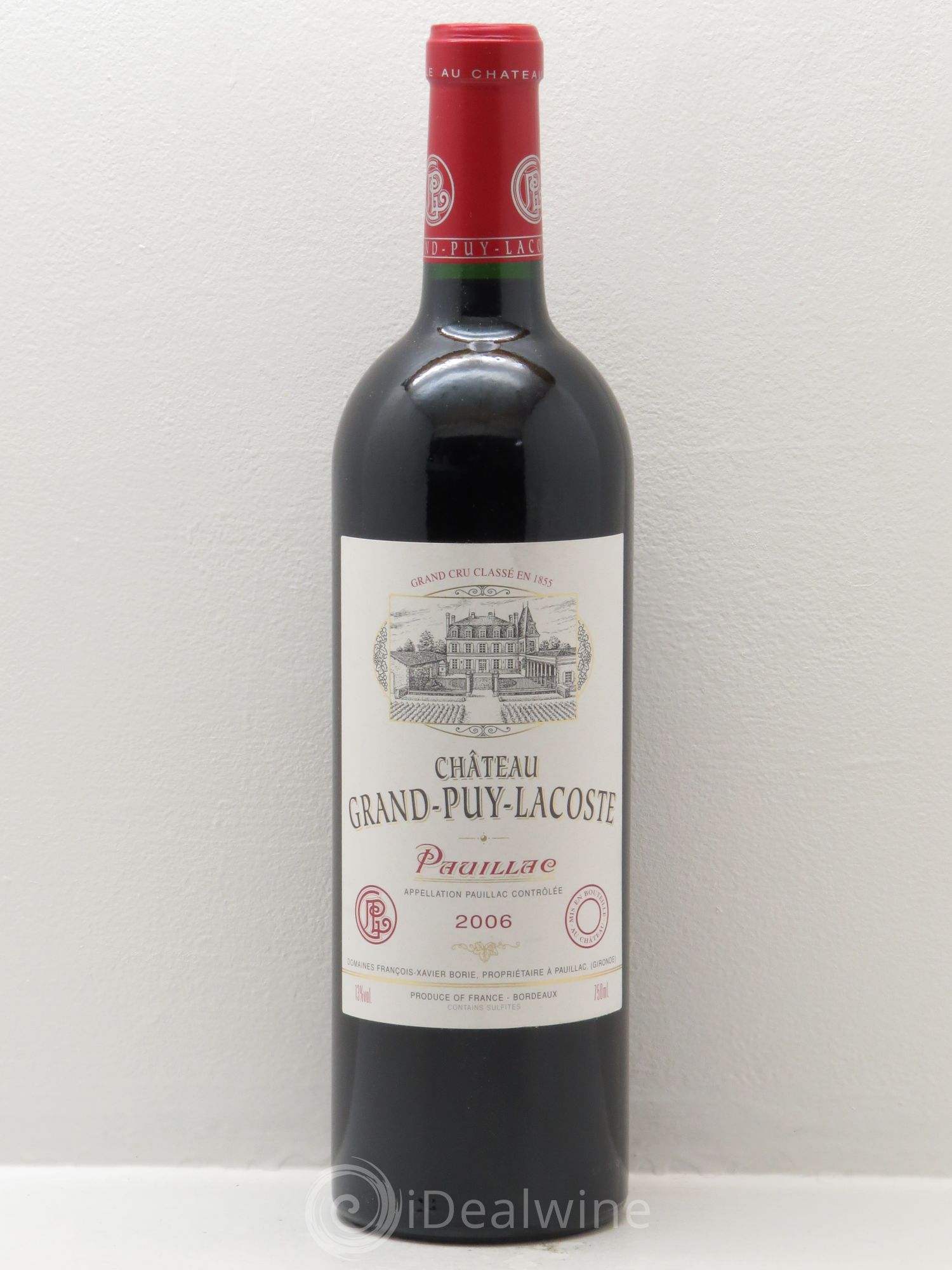 Château Grand Puy Lacoste 5ème Grand Cru Classé (sans prix de réserve) 2006 - Lot de 1 bouteille - 0