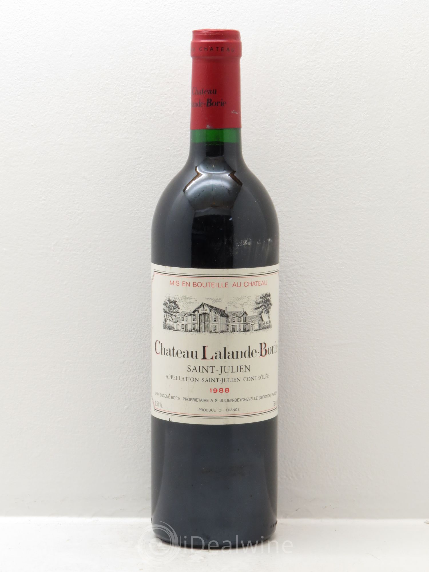 Château Lalande Borie 1988 - Lot de 1 bouteille - 0