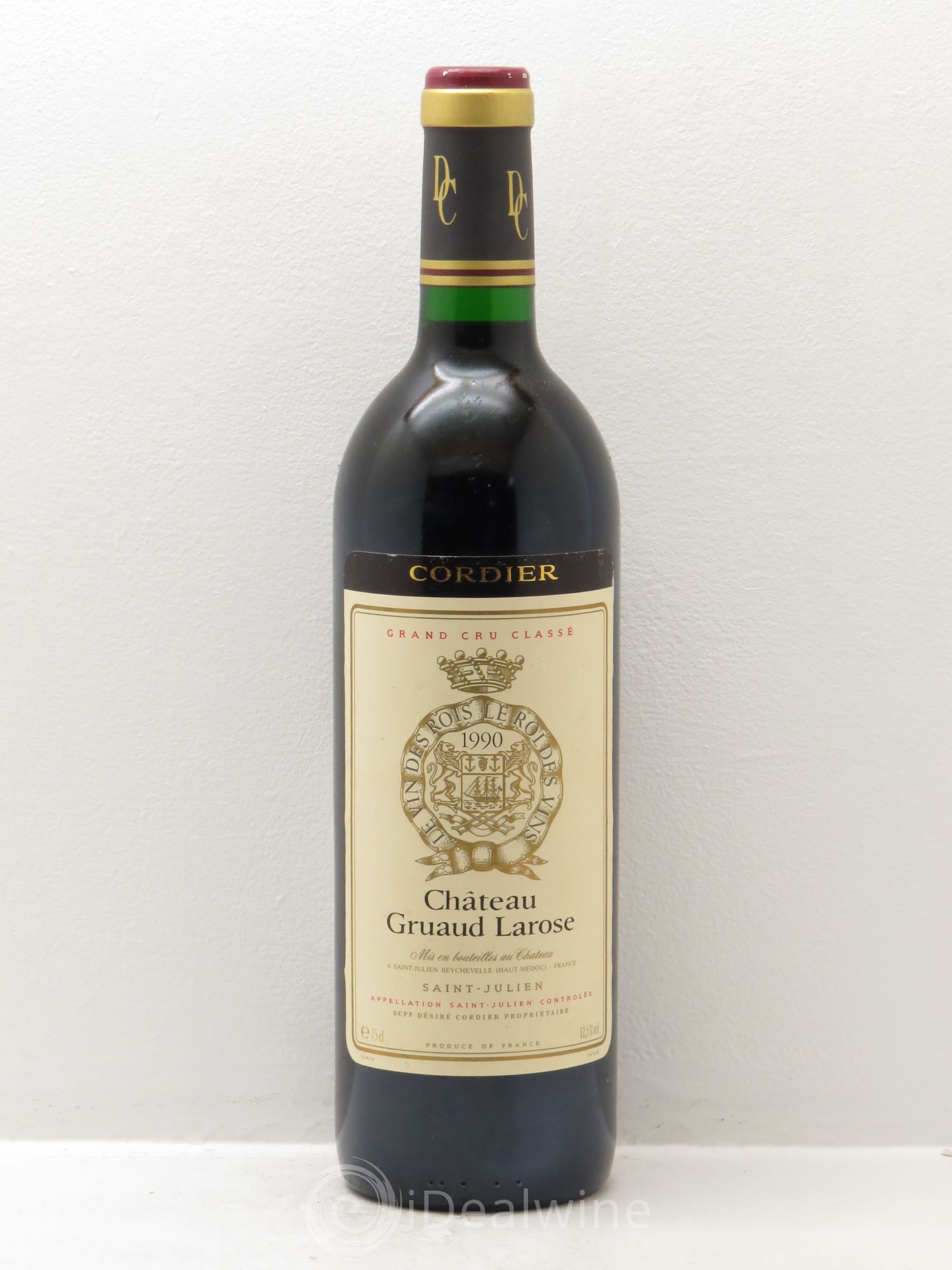Château Gruaud Larose 2ème Grand Cru Classé 1990 - Lot de 1 bouteille - 0