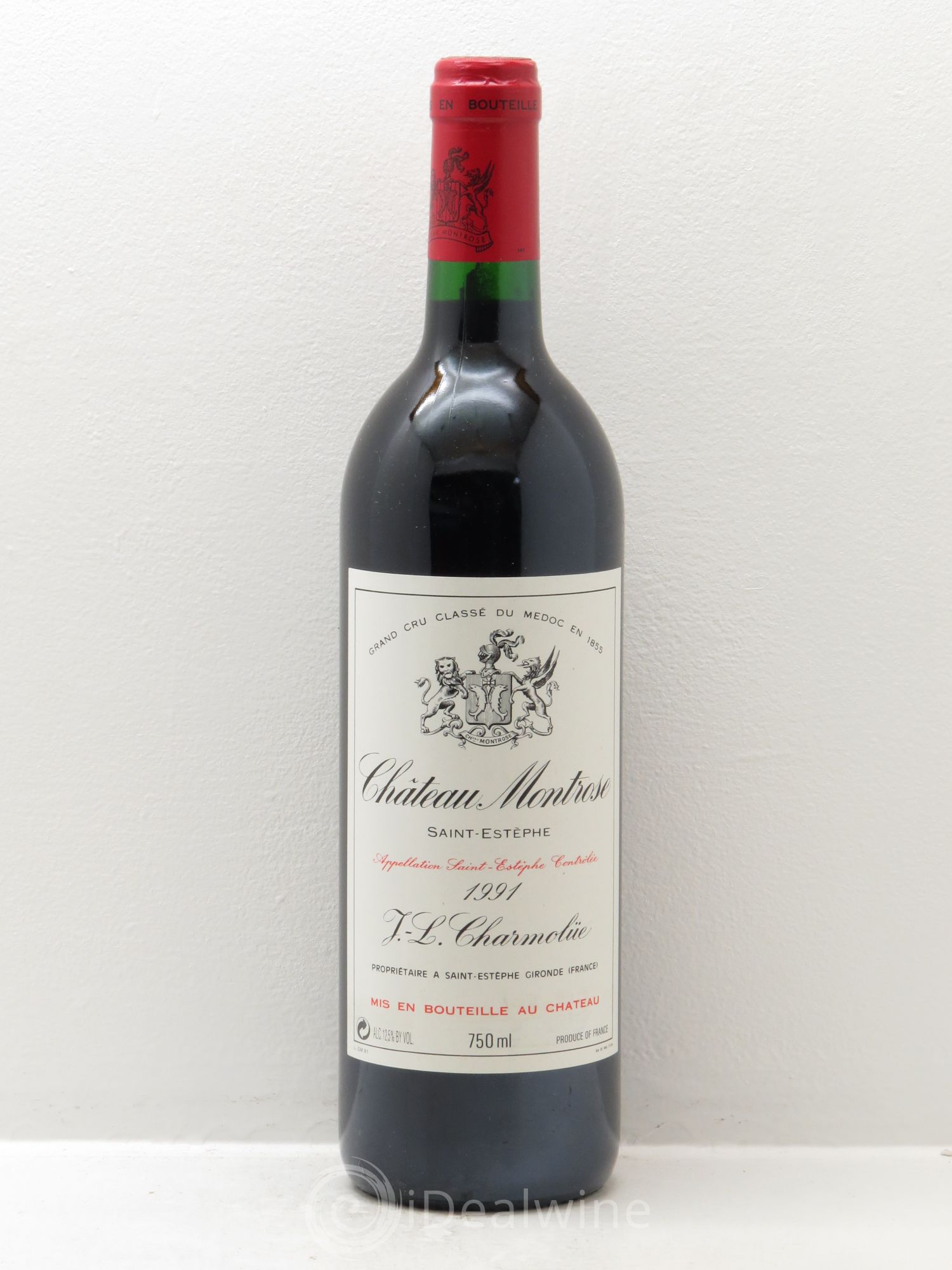 Château Montrose 2ème Grand Cru Classé 1991 - Lot de 1 bouteille - 0