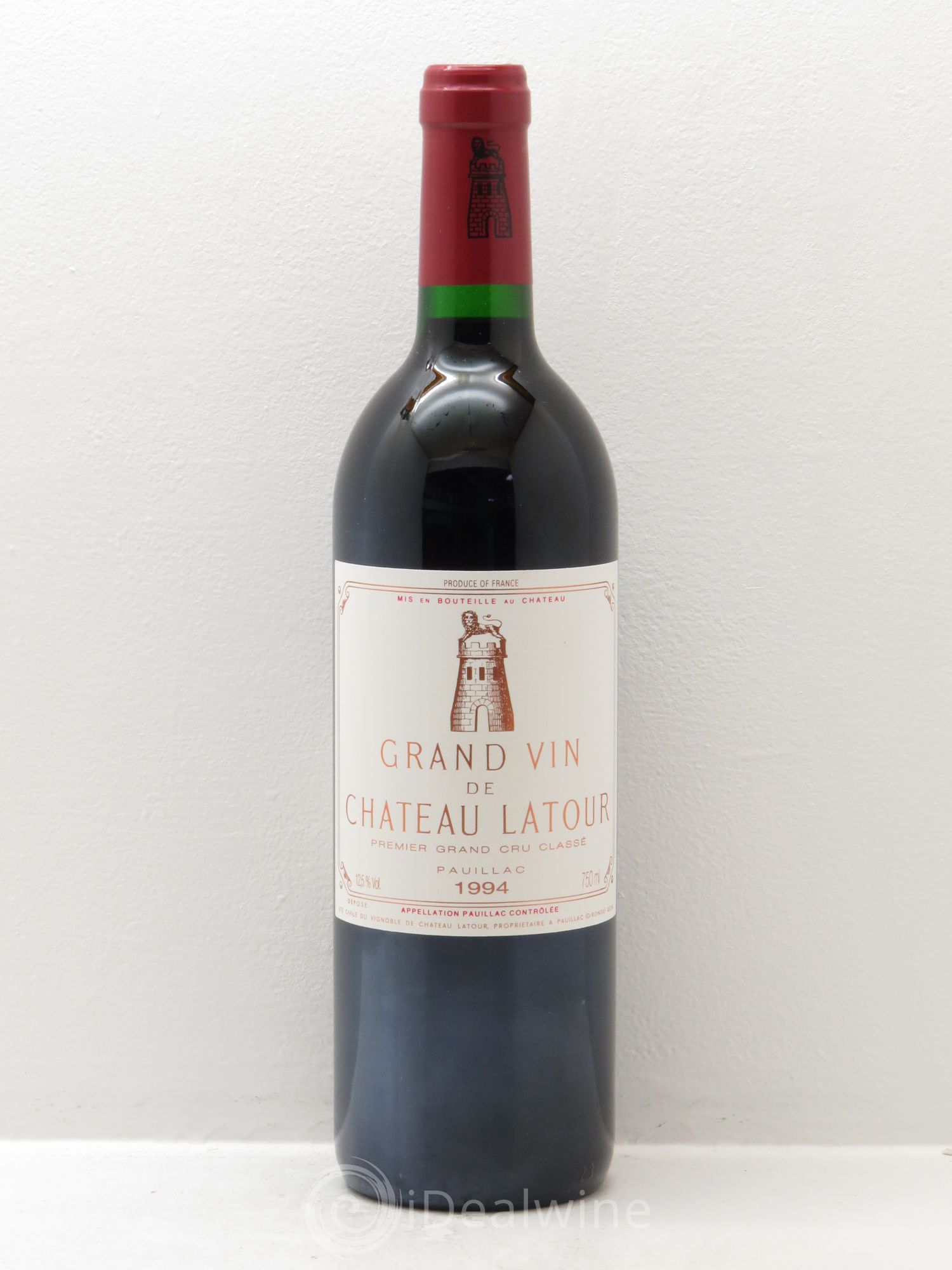 Château Latour 1er Grand Cru Classé 1994 - Lot de 1 bouteille - 0