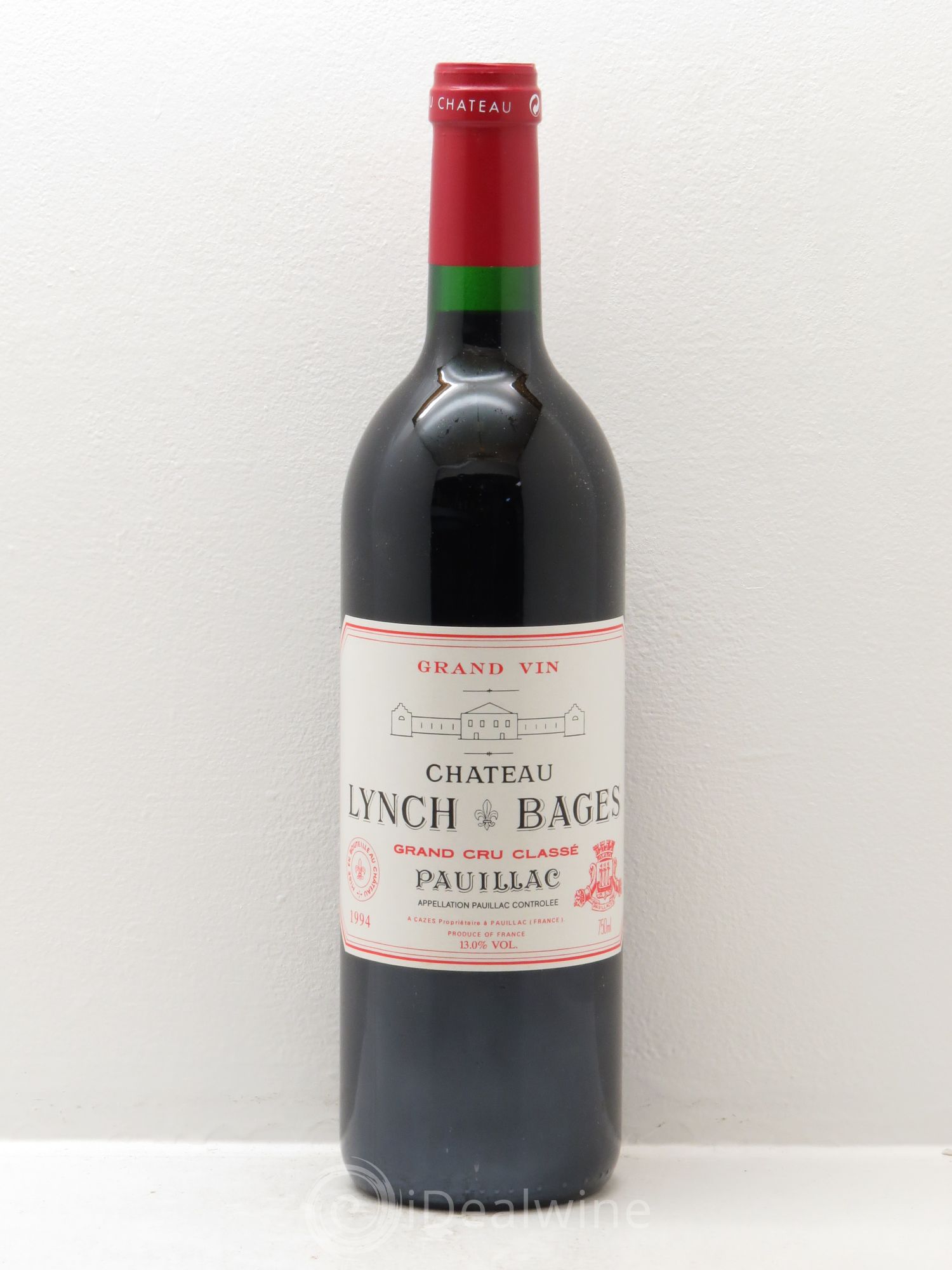 Château Lynch Bages 5ème Grand Cru Classé 1994 - Lot de 1 bouteille - 0