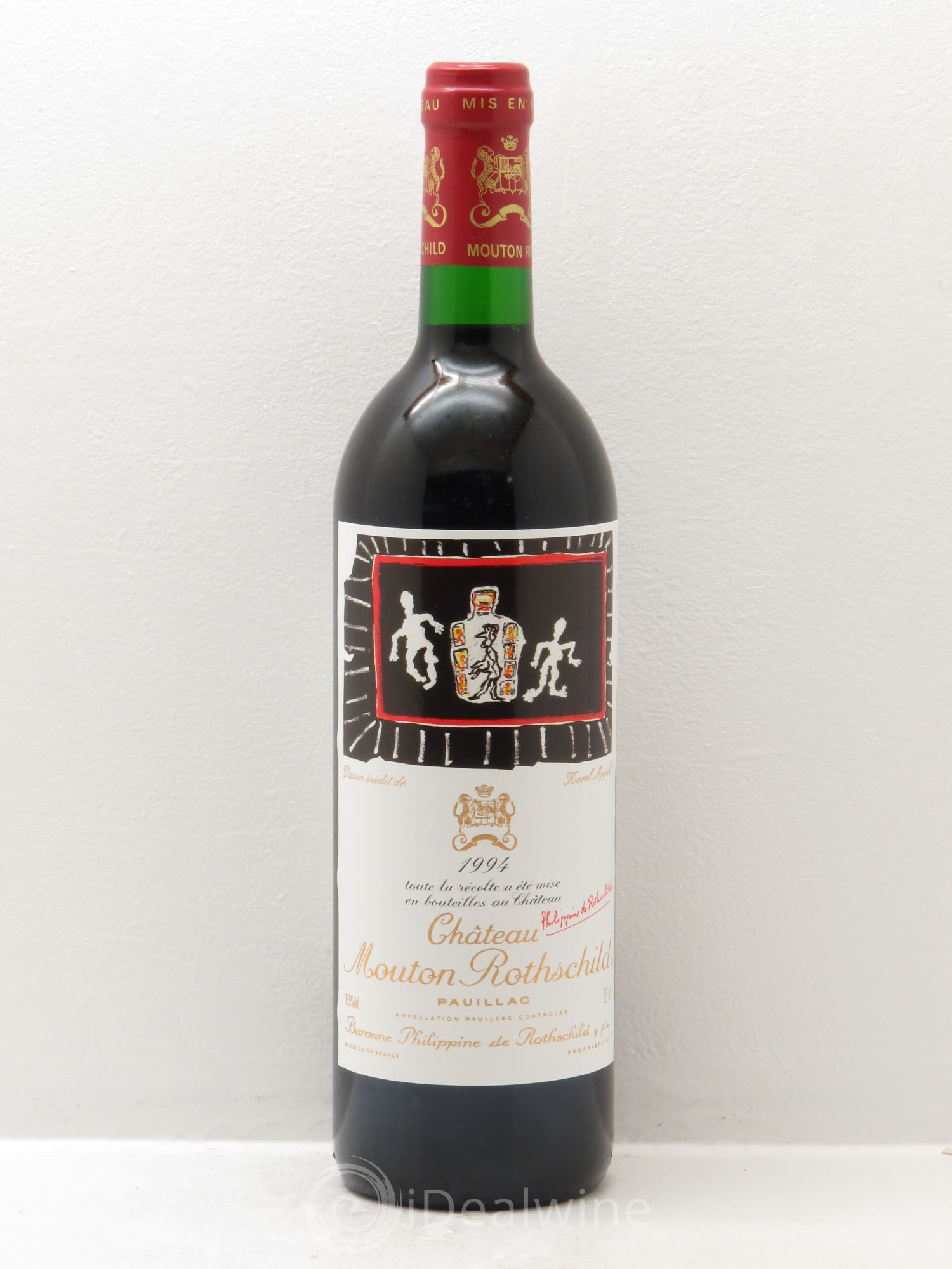 Château Mouton Rothschild 1er Grand Cru Classé 1994 - Lot de 1 bouteille - 0