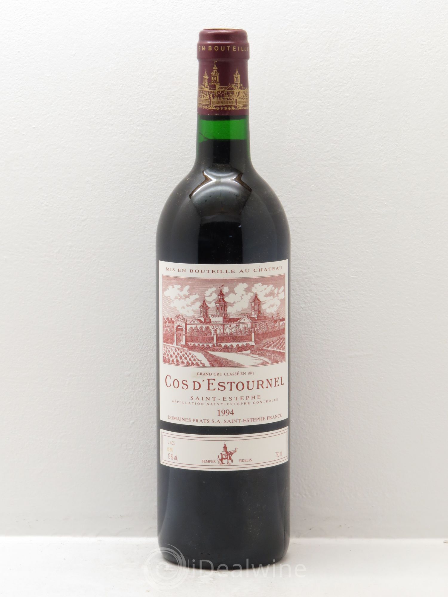 Cos d'Estournel 2ème Grand Cru Classé 1994 - Lot de 1 bouteille - 0