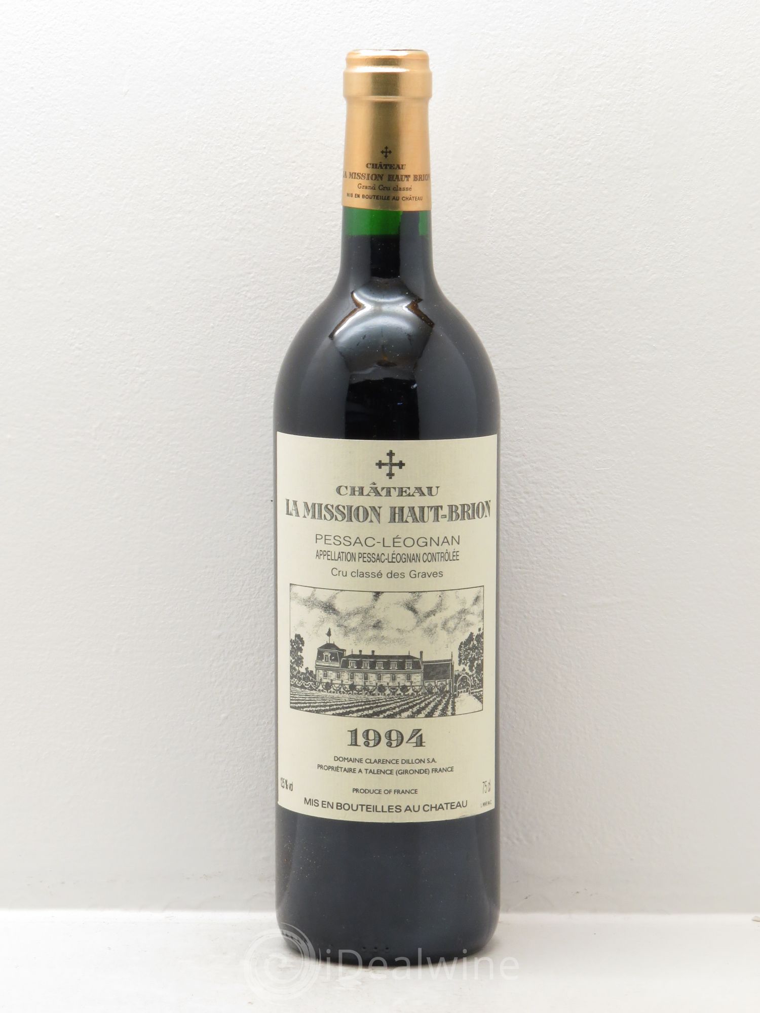 Château la Mission Haut-Brion Cru Classé de Graves 1994 - Lot de 1 bouteille - 0