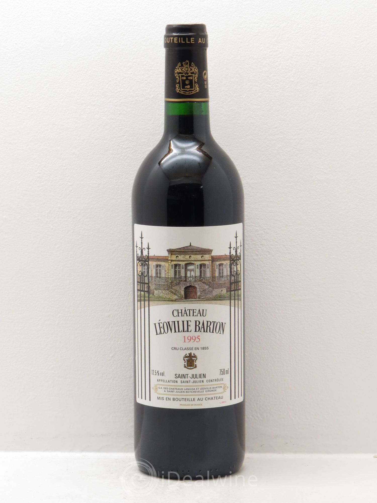Château Léoville Barton 2ème Grand Cru Classé 1995 - Lot de 1 bouteille - 0