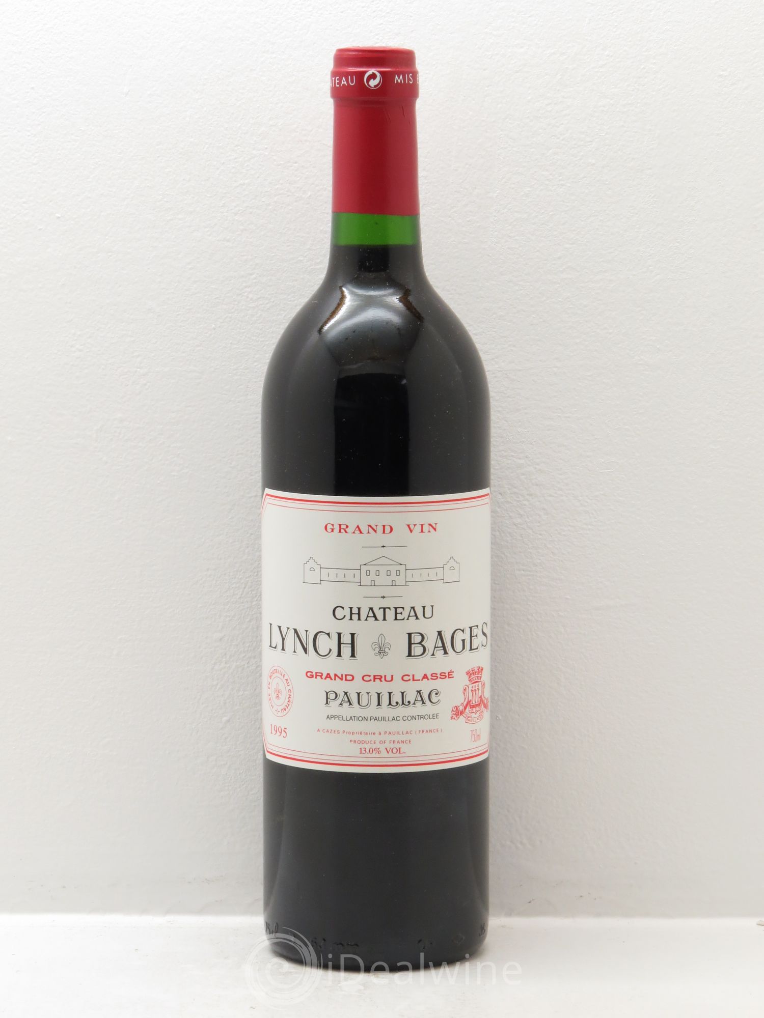 Château Lynch Bages 5ème Grand Cru Classé 1995 - Lot de 1 bouteille - 0