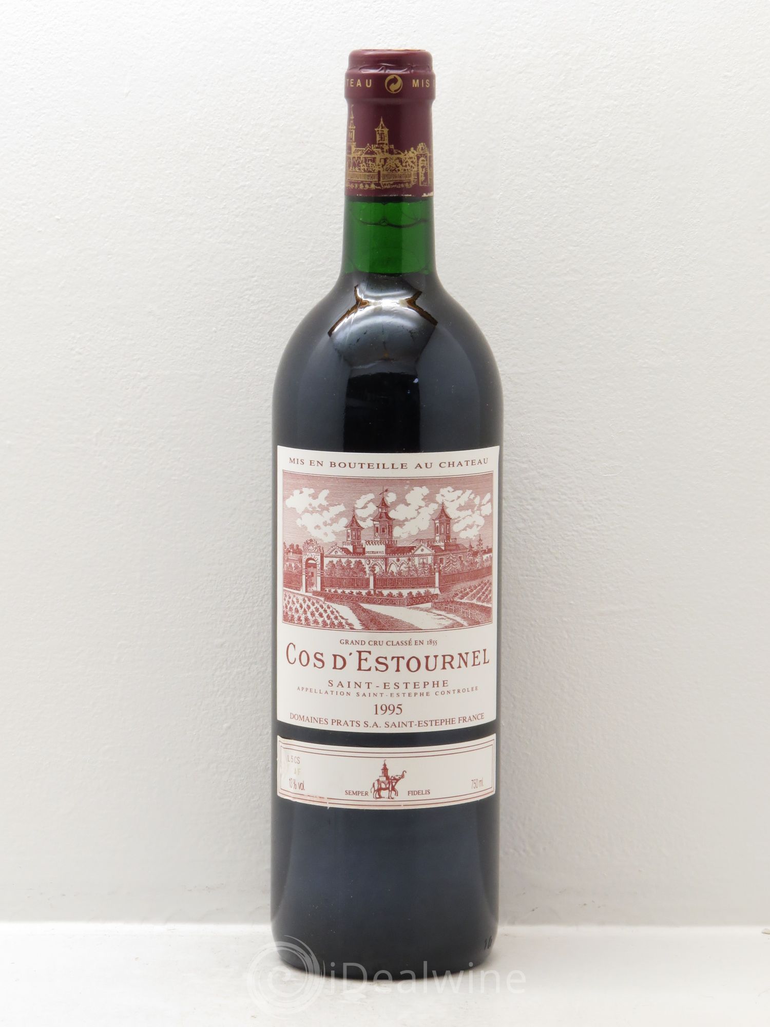 Cos d'Estournel 2ème Grand Cru Classé 1995 - Lot de 1 bouteille - 0