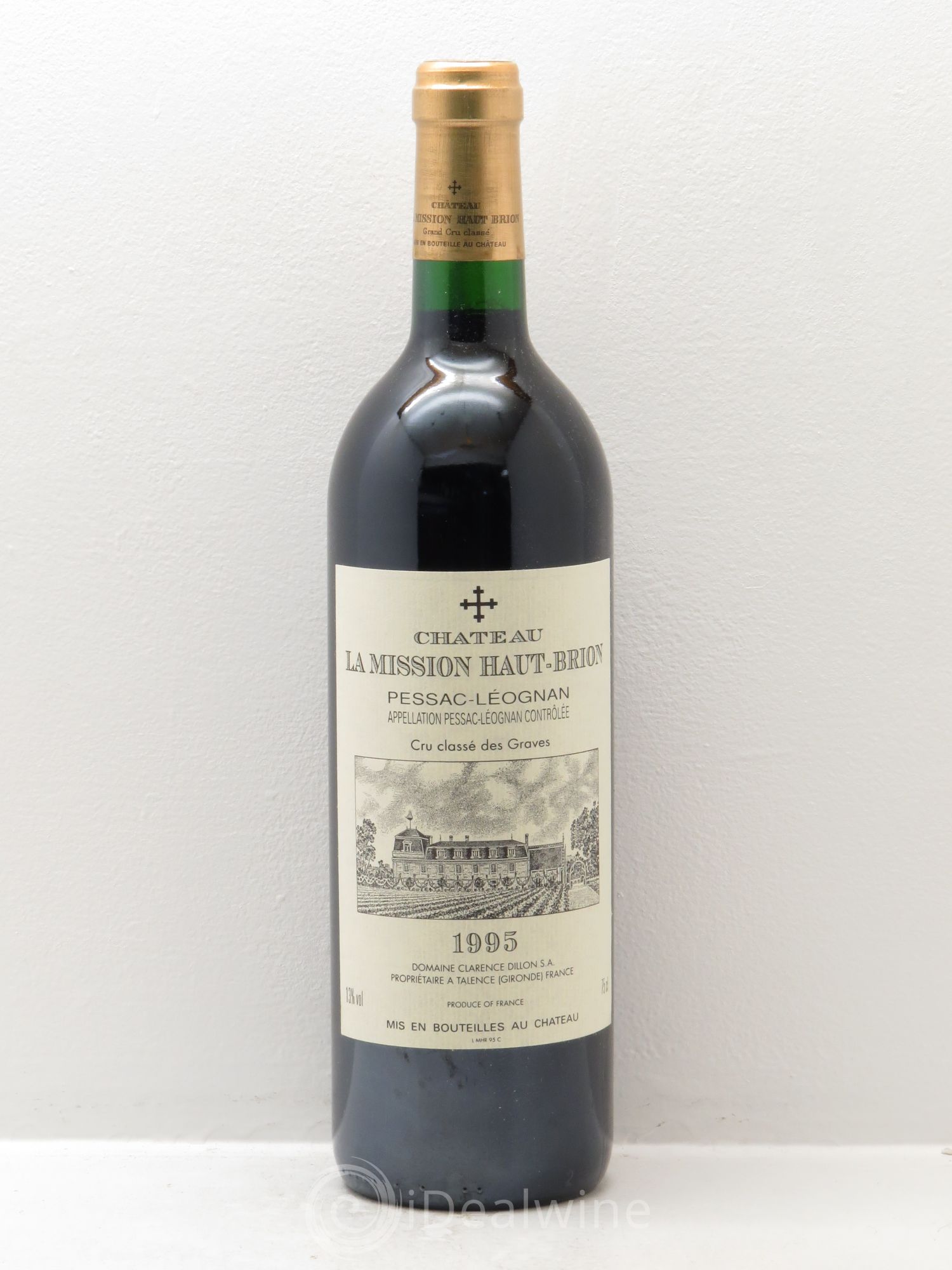 Château la Mission Haut-Brion Cru Classé de Graves 1995 - Lot de 1 bouteille - 0
