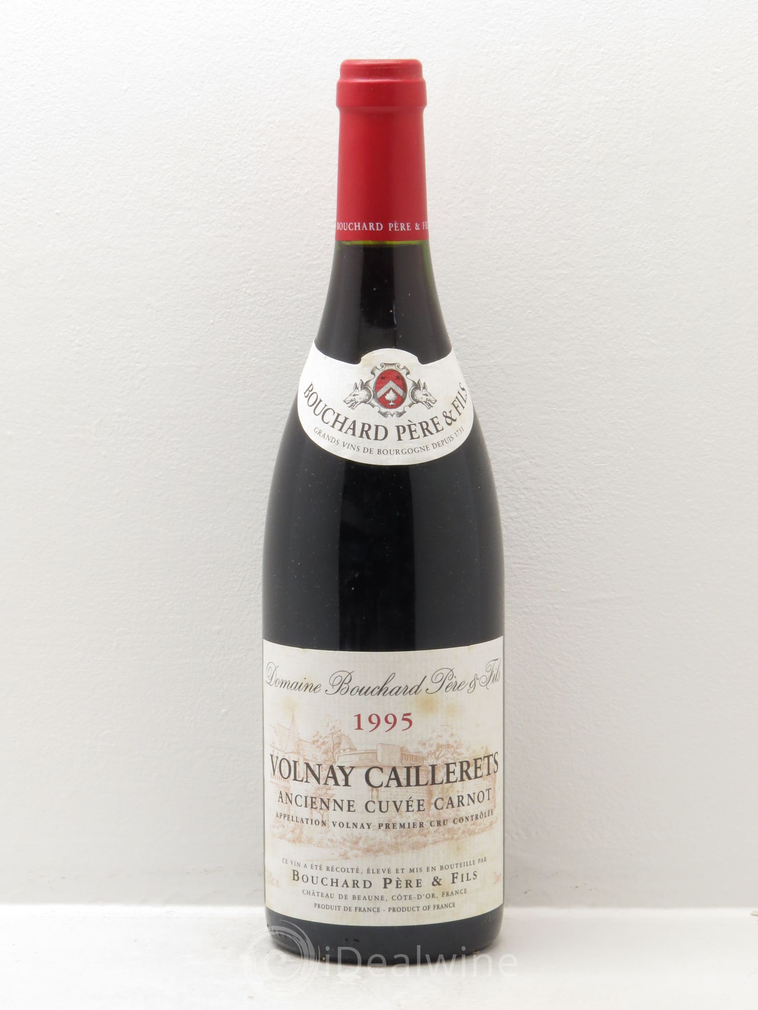 Volnay 1er Cru Caillerets - Ancienne Cuvée Carnot Bouchard Père & Fils 1995 - Lot de 1 bouteille - 0