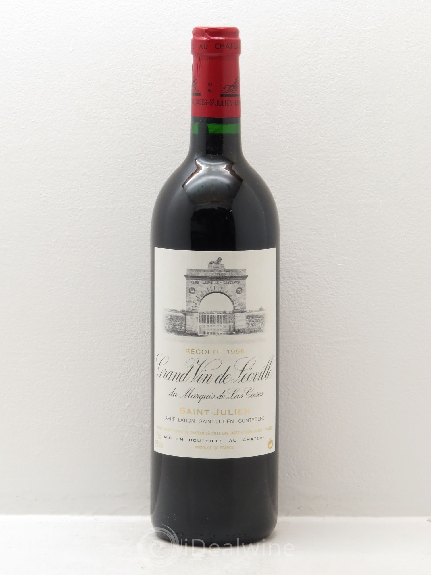 Château Léoville Las Cases 2ème Grand Cru Classé 1996 - Lot de 1 bouteille - 0