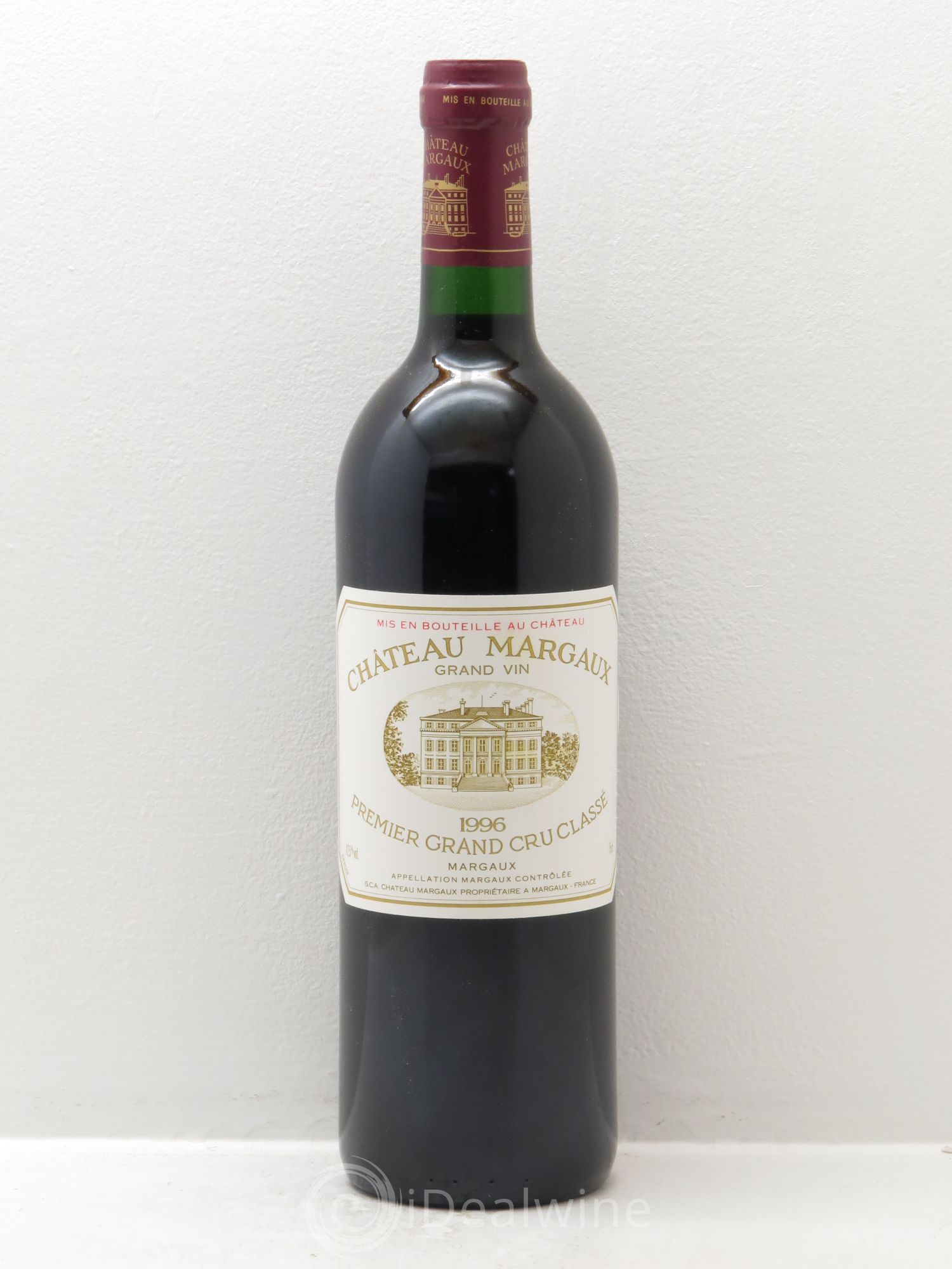 Château Margaux 1er Grand Cru Classé 1996 - Lot de 1 bouteille - 0