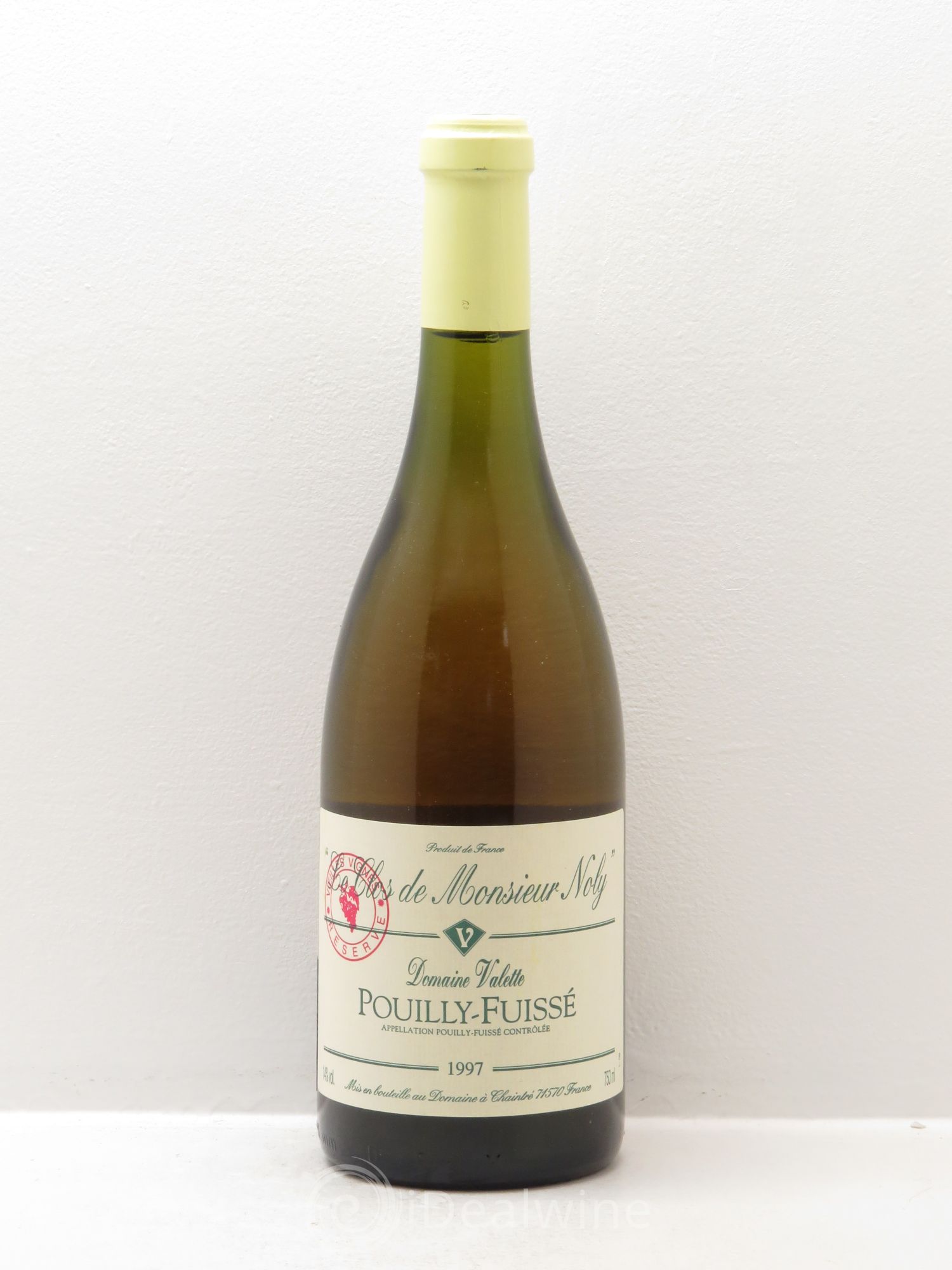 Pouilly-Fuissé Clos de Monsieur Noly Valette (Domaine) 1997 - Lot de 1 bouteille - 0