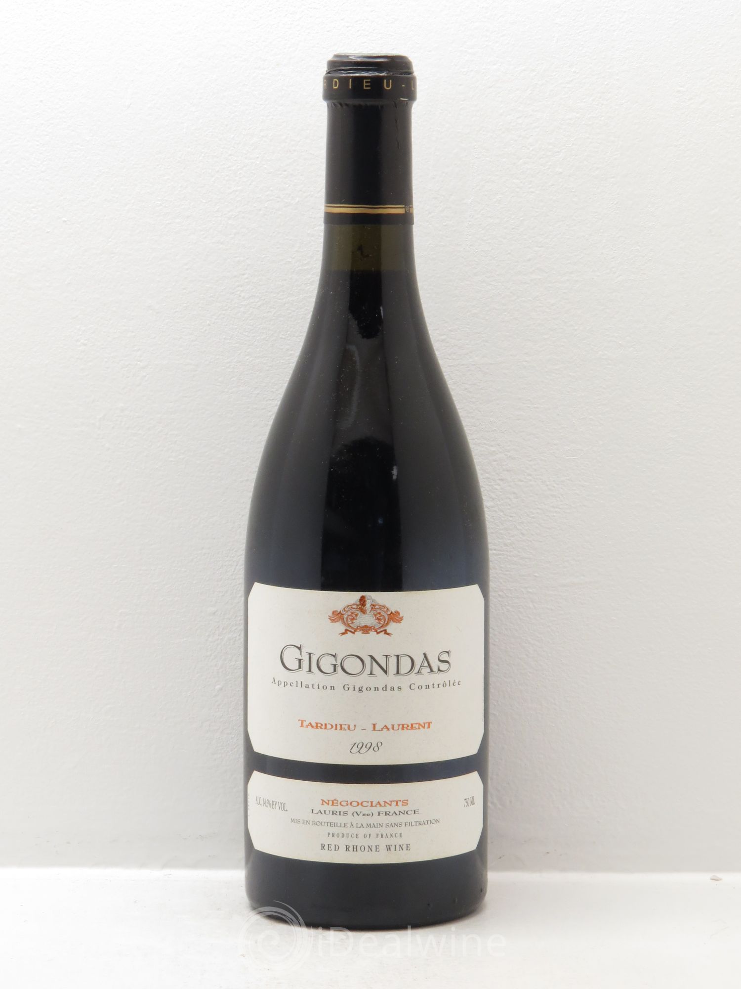 Gigondas 1998 - Lot de 1 bouteille - 0