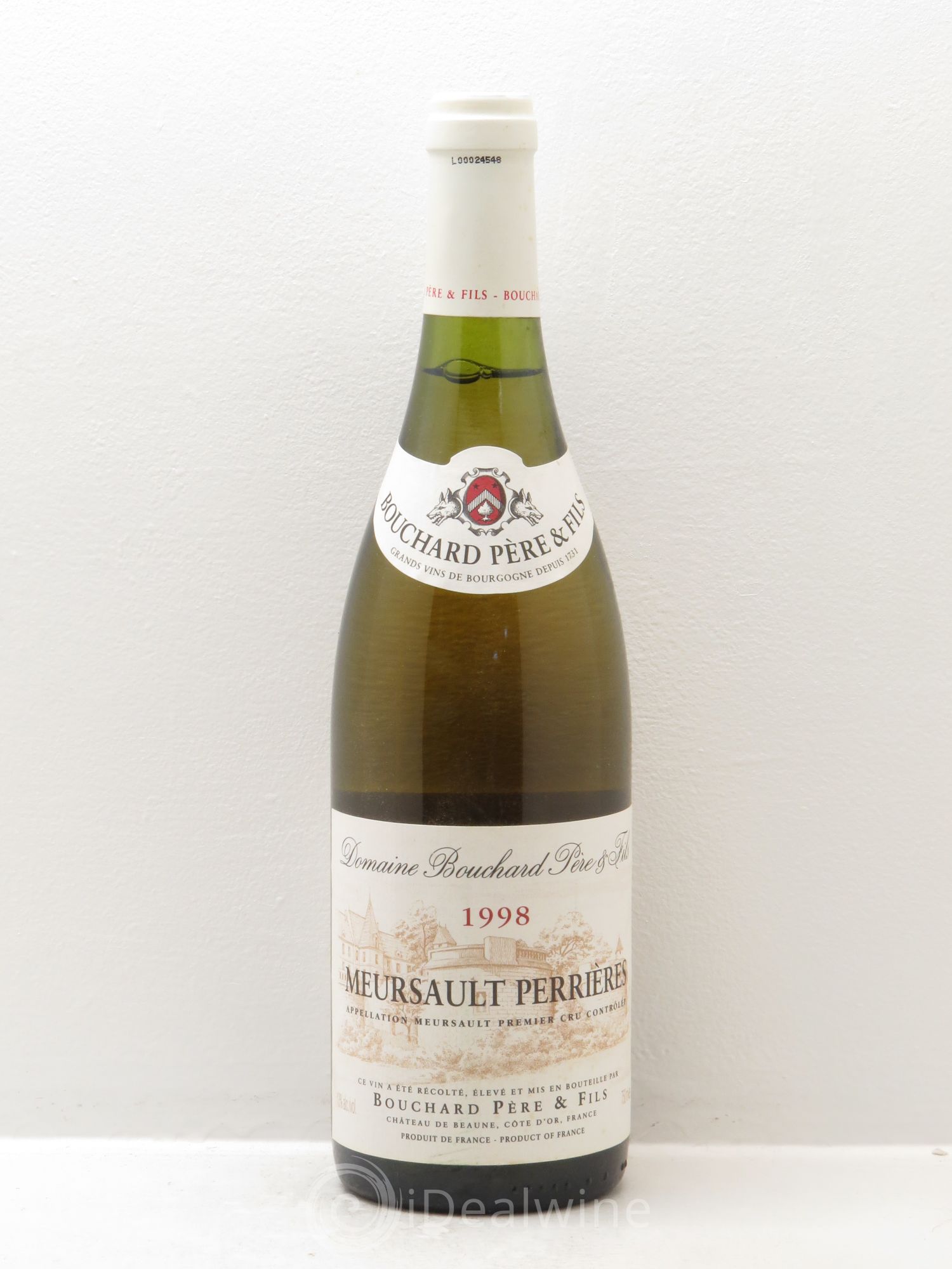 Meursault 1er Cru Perrières Bouchard Père & Fils 1998 - Posten von 1 Flasche - 0
