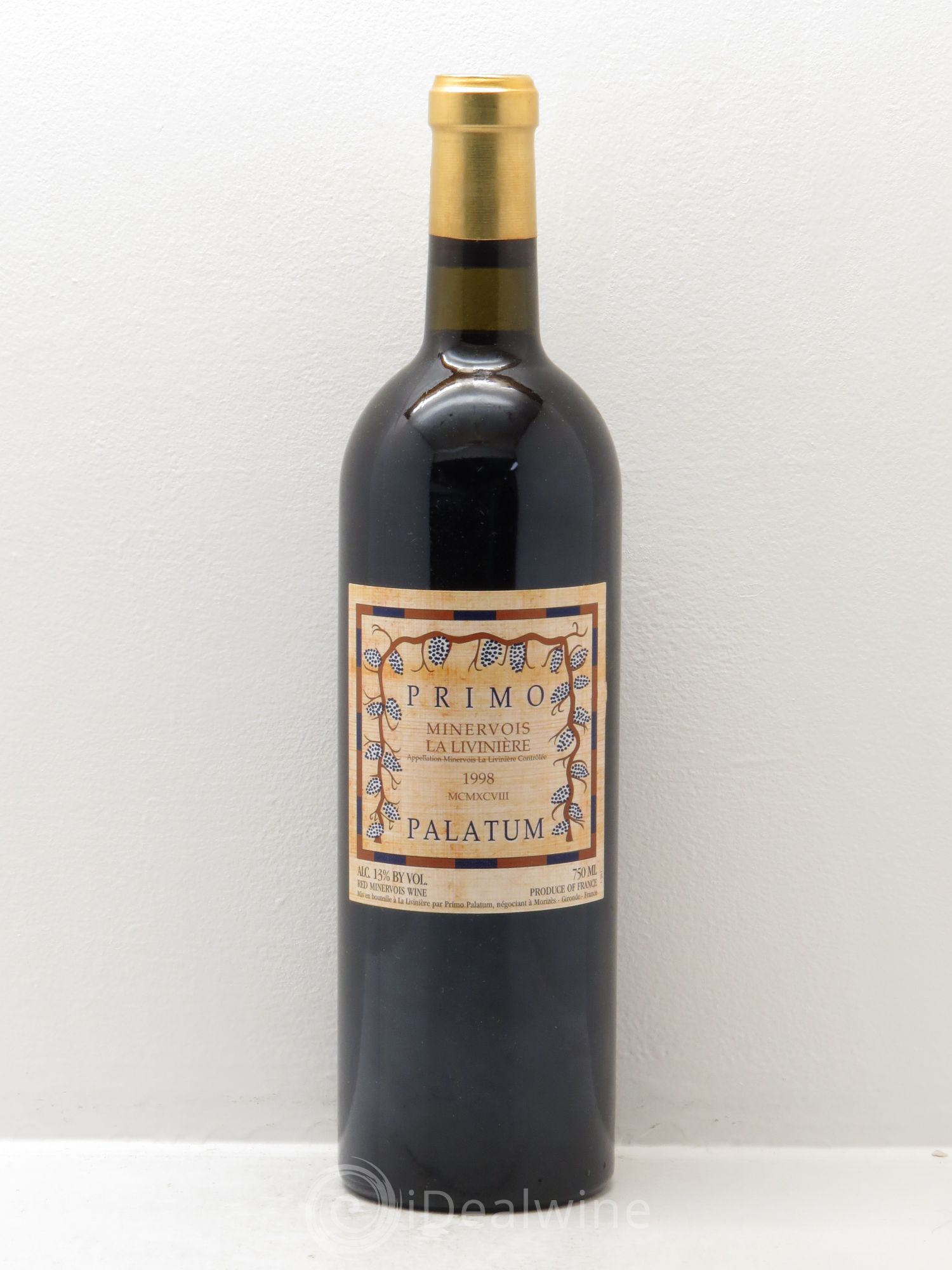 Minervois 1998 - Lot de 1 bouteille - 0
