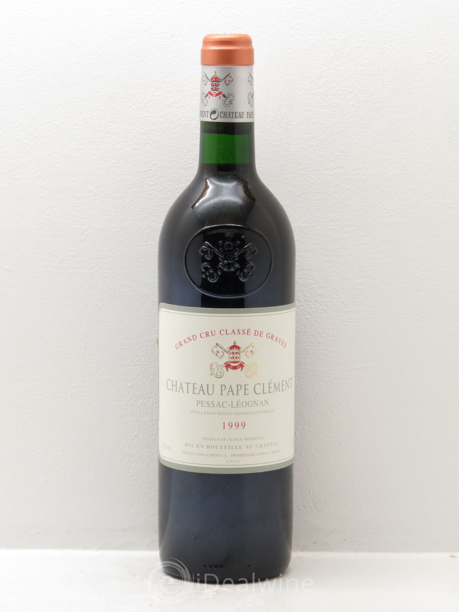 Château Pape Clément Cru Classé de Graves 1999 - Lot de 1 bouteille - 0