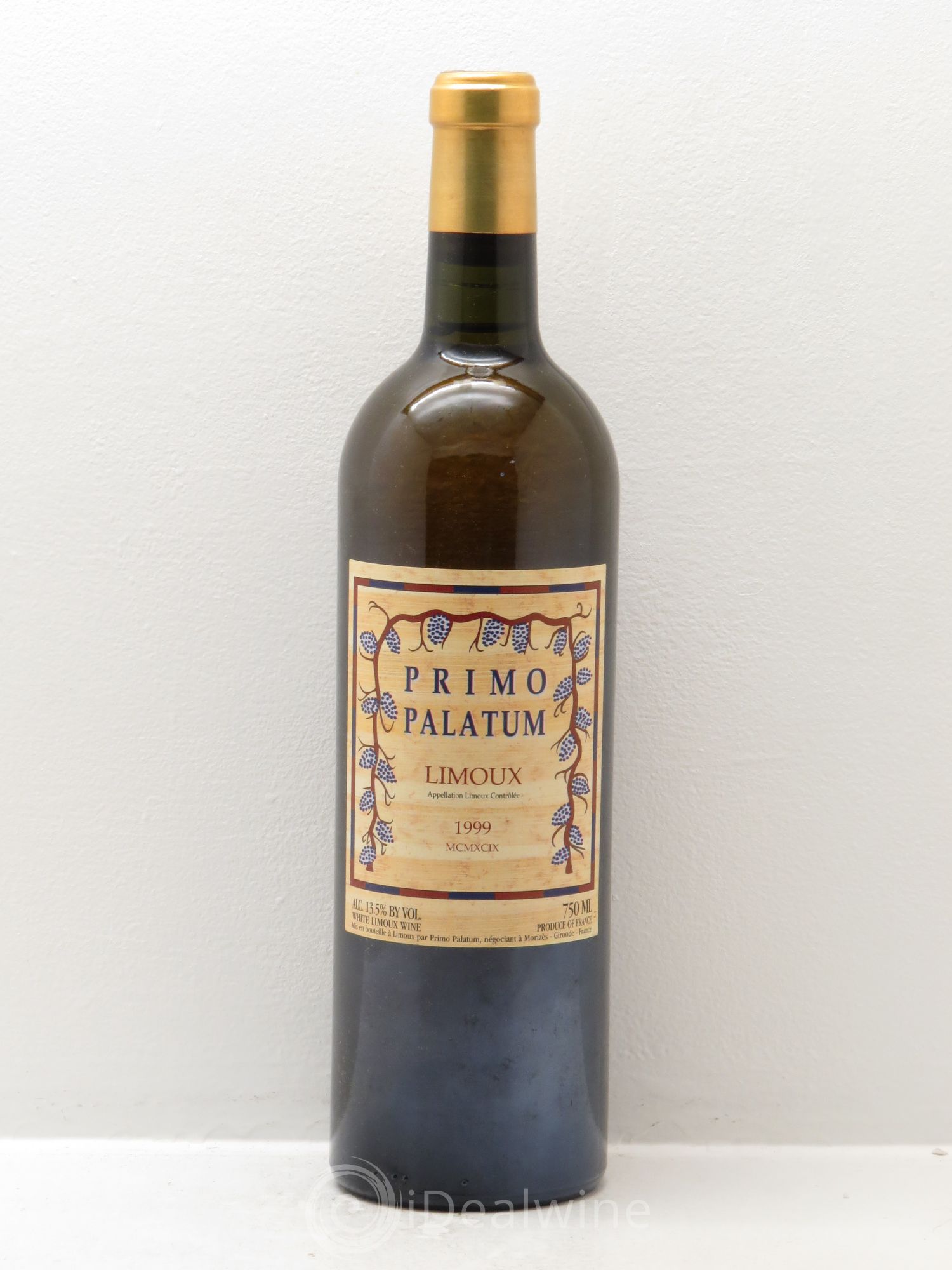Divers Limoux Chardonnay .Primo Palatum 1999 - Posten von 1 Flasche - 0