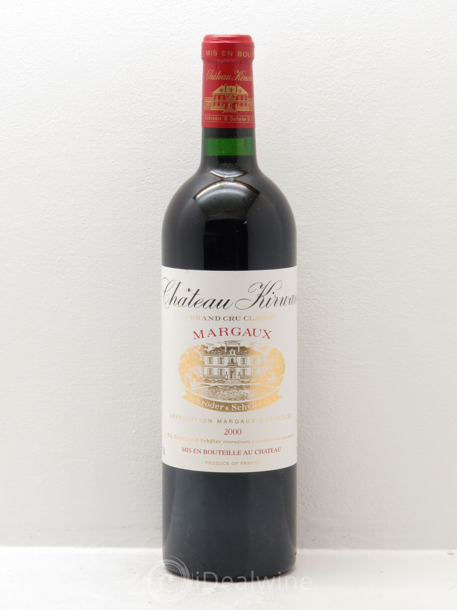 Château Kirwan 3ème Grand Cru Classé 2000 - Lot de 1 bouteille - 0