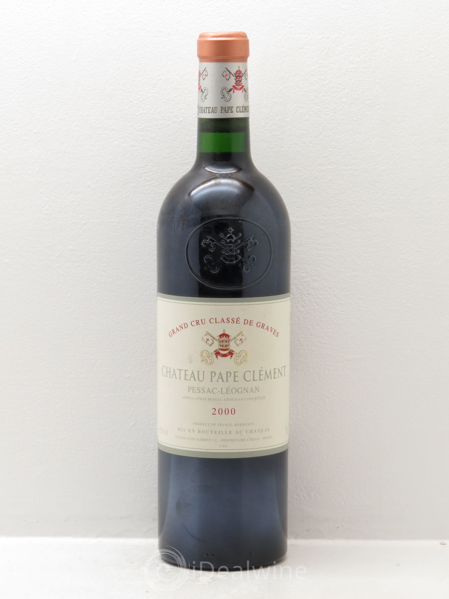 Château Pape Clément Cru Classé de Graves 2000 - Lot de 1 bouteille - 0