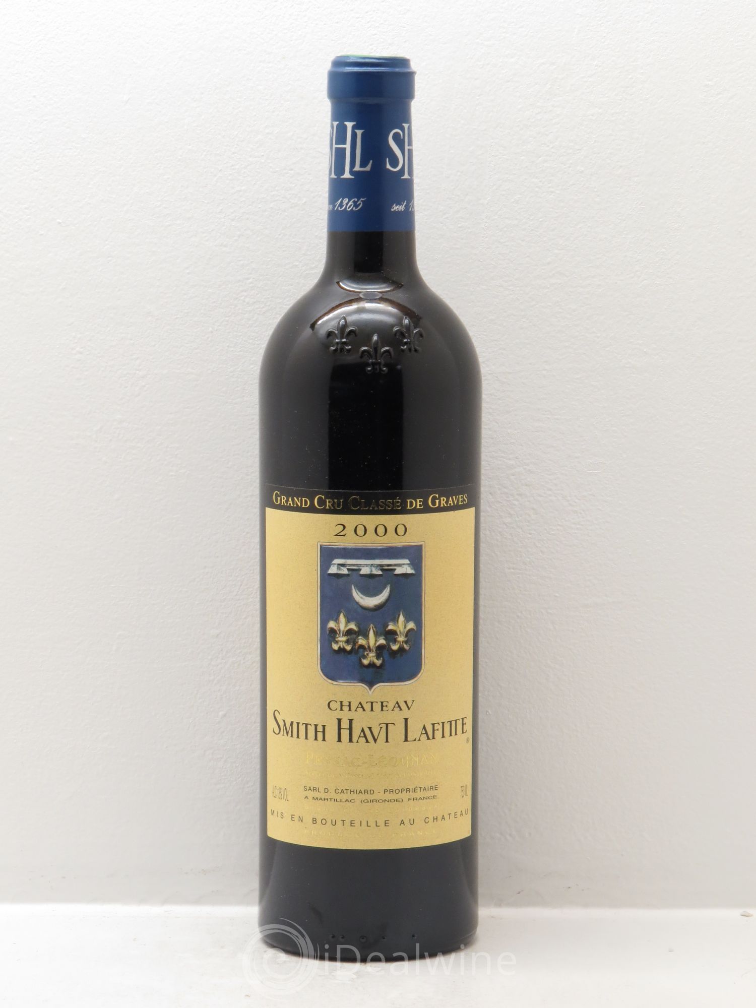 Château Smith Haut Lafitte Cru Classé de Graves 2000 - Lot de 1 bouteille - 0
