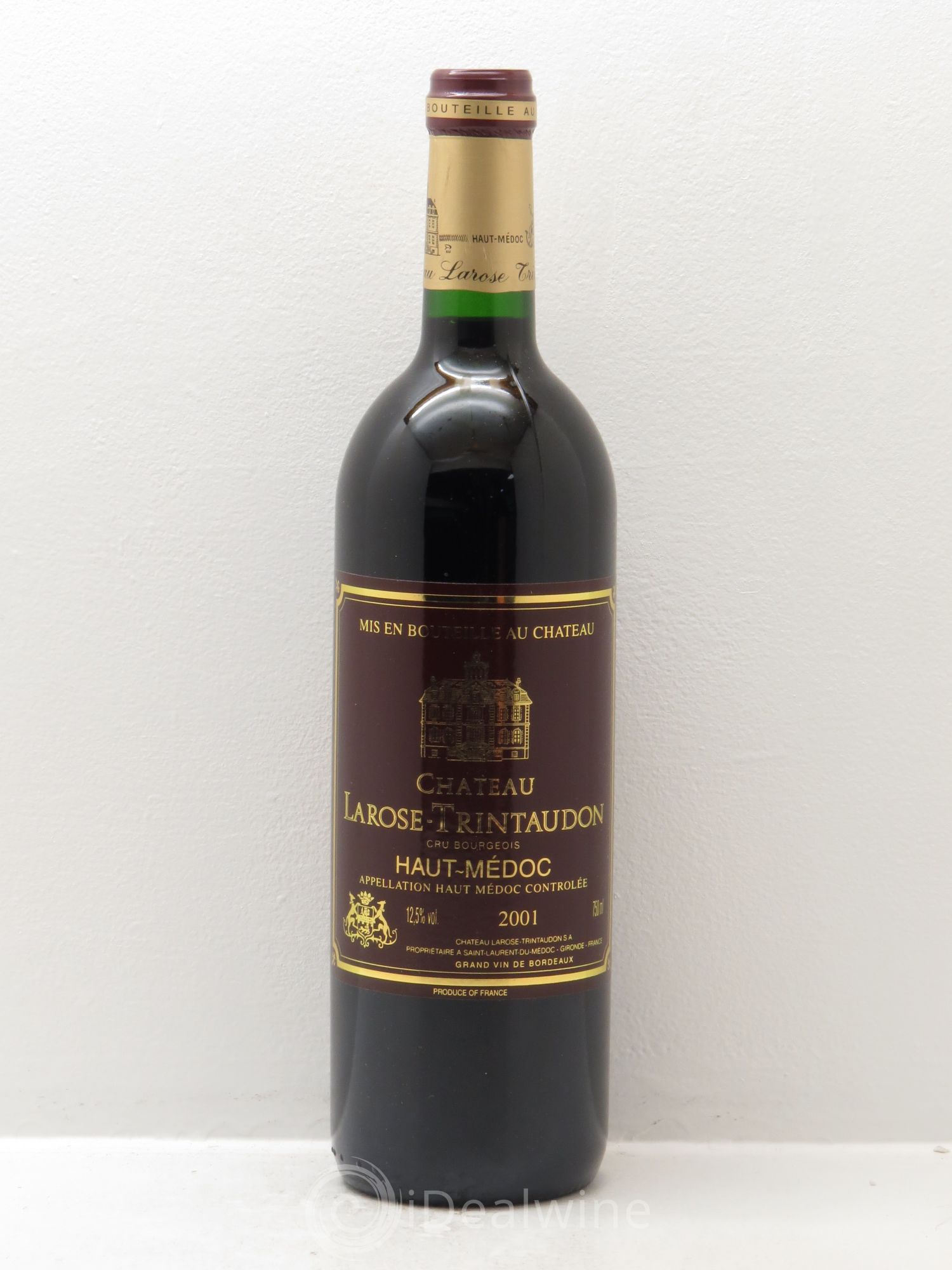 Château Larose Trintaudon Cru Bourgeois 2001 - Lot de 1 bouteille - 0