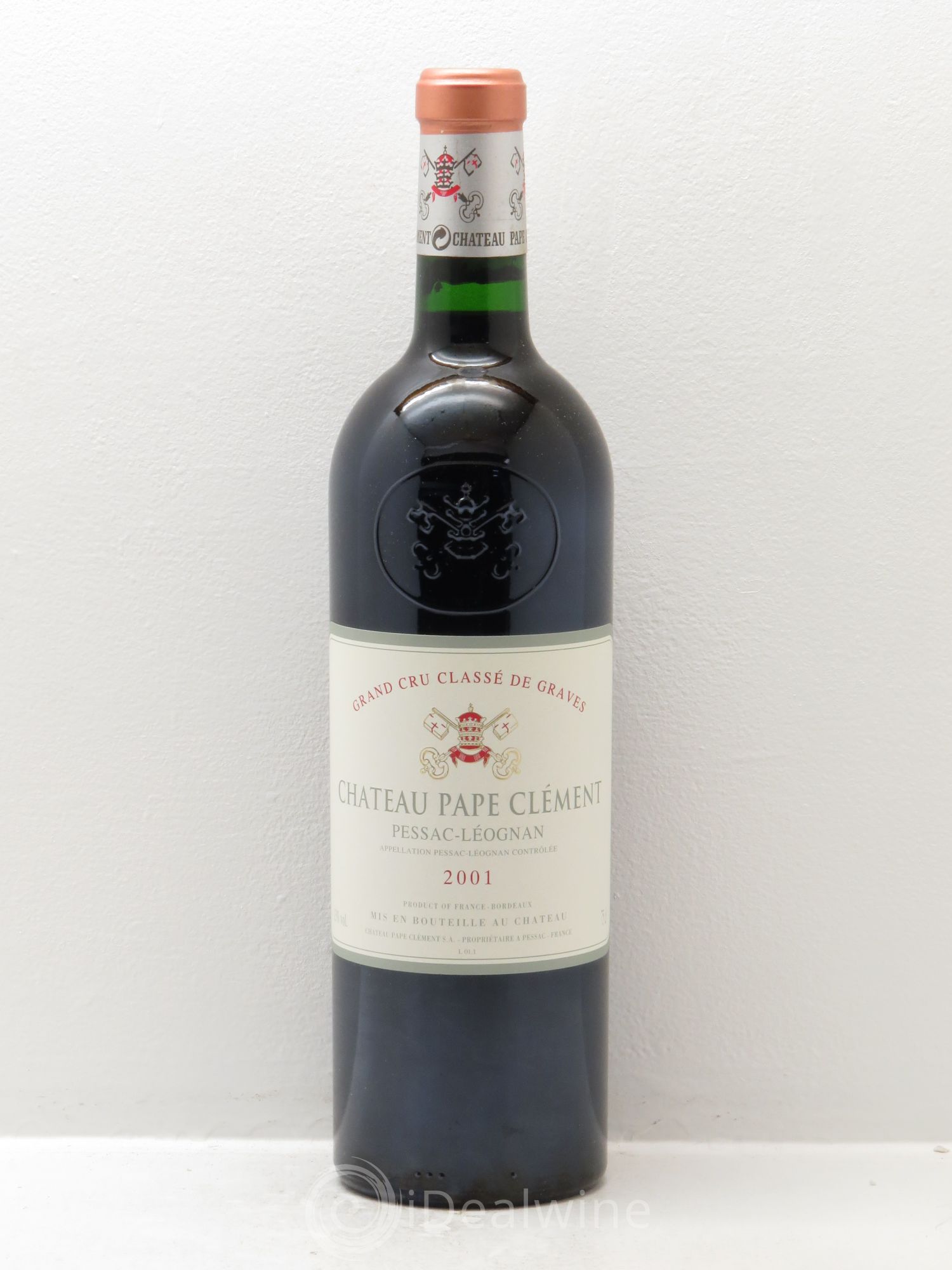Château Pape Clément Cru Classé de Graves 2001 - Lot de 1 bouteille - 0