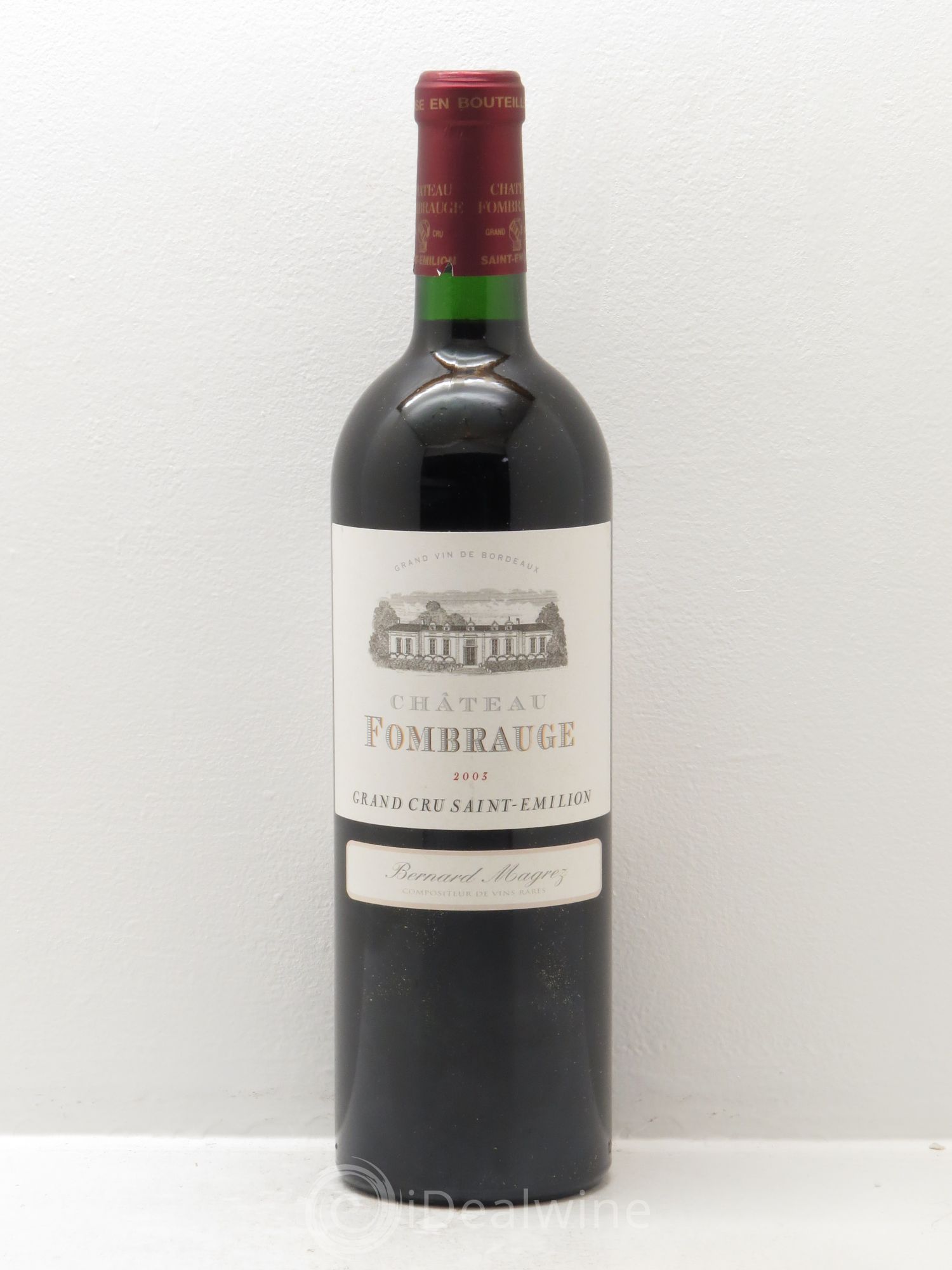 Château Fombrauge Grand Cru Classé 2003 - Lot de 1 bouteille - 0
