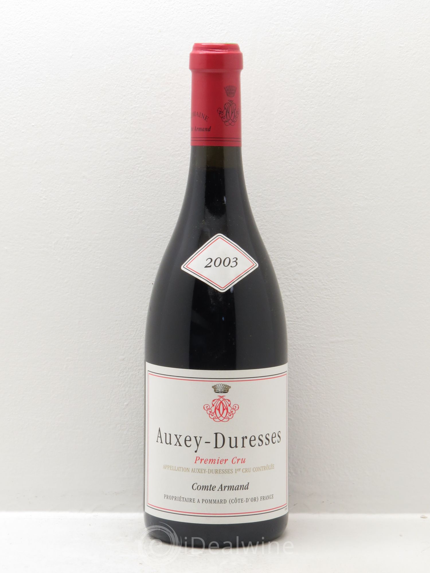 Auxey-Duresses 1er Cru Comte Armand 2003 - Lot de 1 bouteille - 0