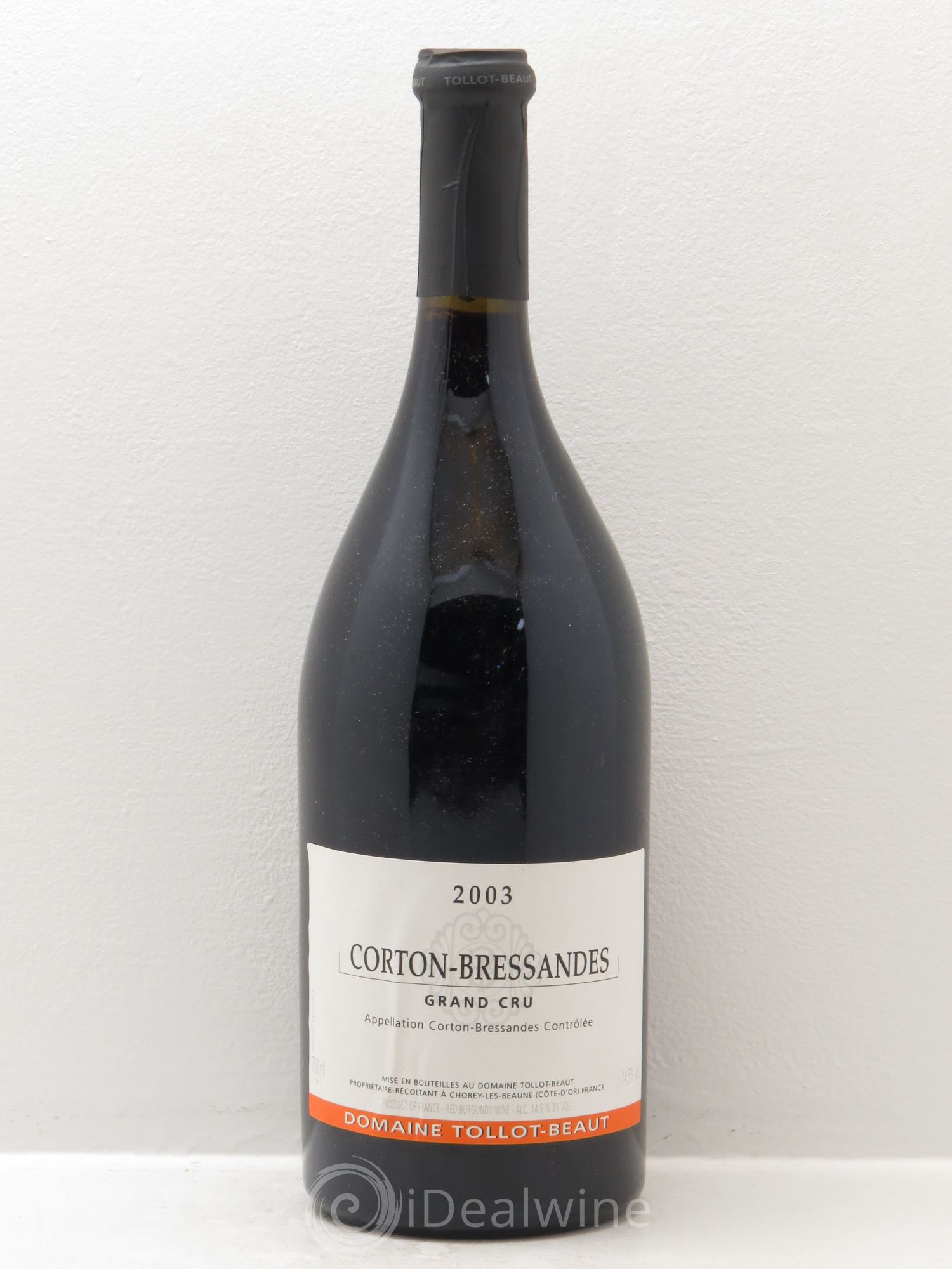 Corton-Bressandes Grand Cru Tollot Beaut (Domaine) 2003 - Lot de 1 bouteille - 0