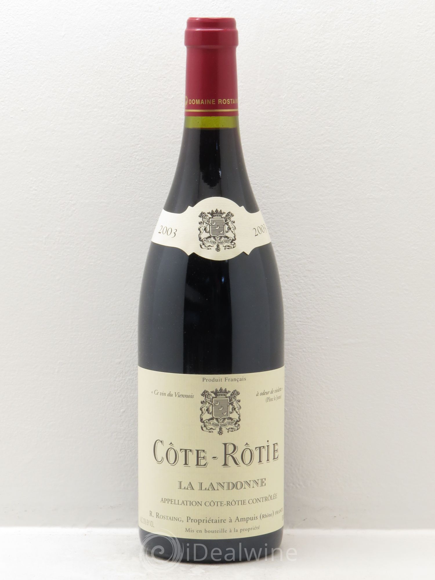 Côte-Rôtie La Landonne René Rostaing 2003 - Lot of 1 bottle - 0