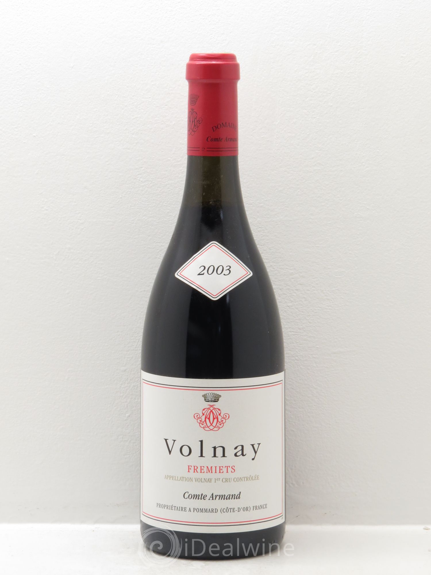Volnay 1er Cru Les Frémiets Comte Armand 2003 - Lot de 1 bouteille - 0