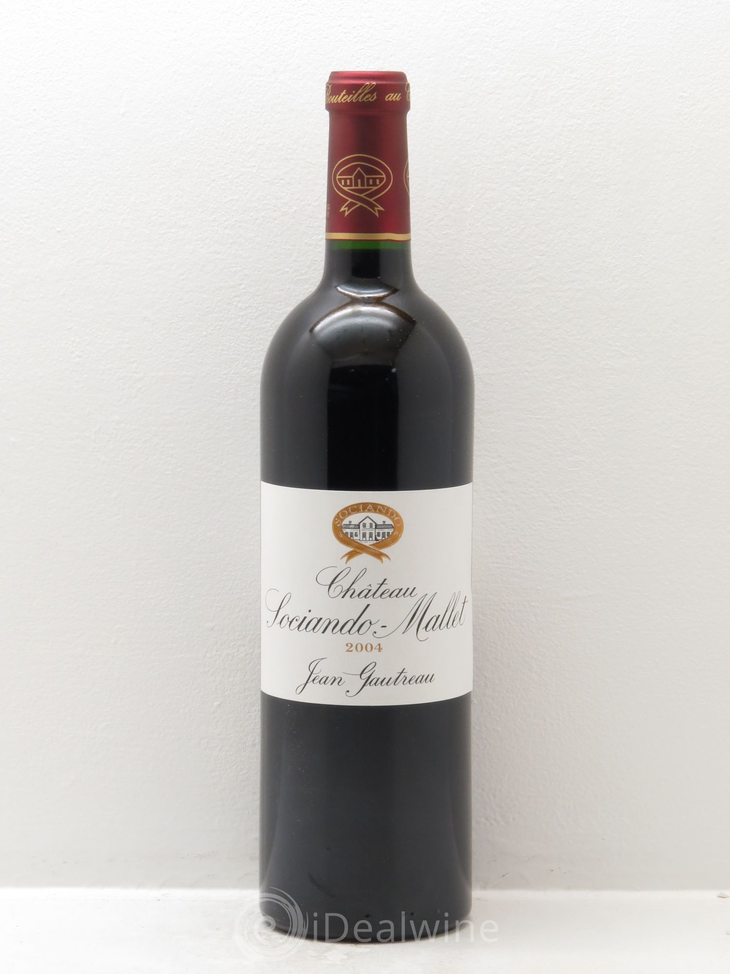 Château Sociando Mallet 2004 - Lot de 1 bouteille - 0
