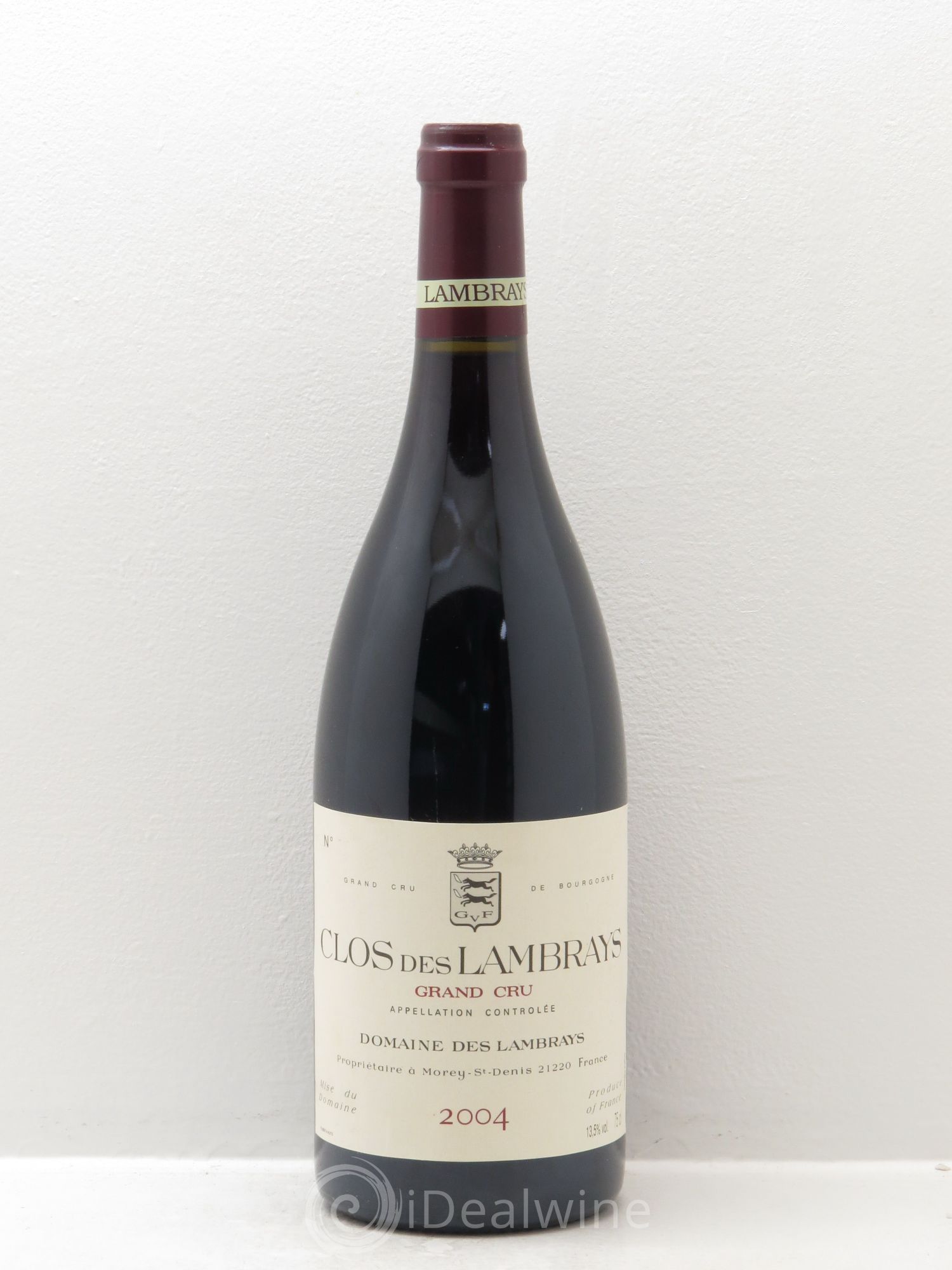 Clos des Lambrays Grand Cru Domaine des Lambrays 2004 - Lot de 1 bouteille - 0
