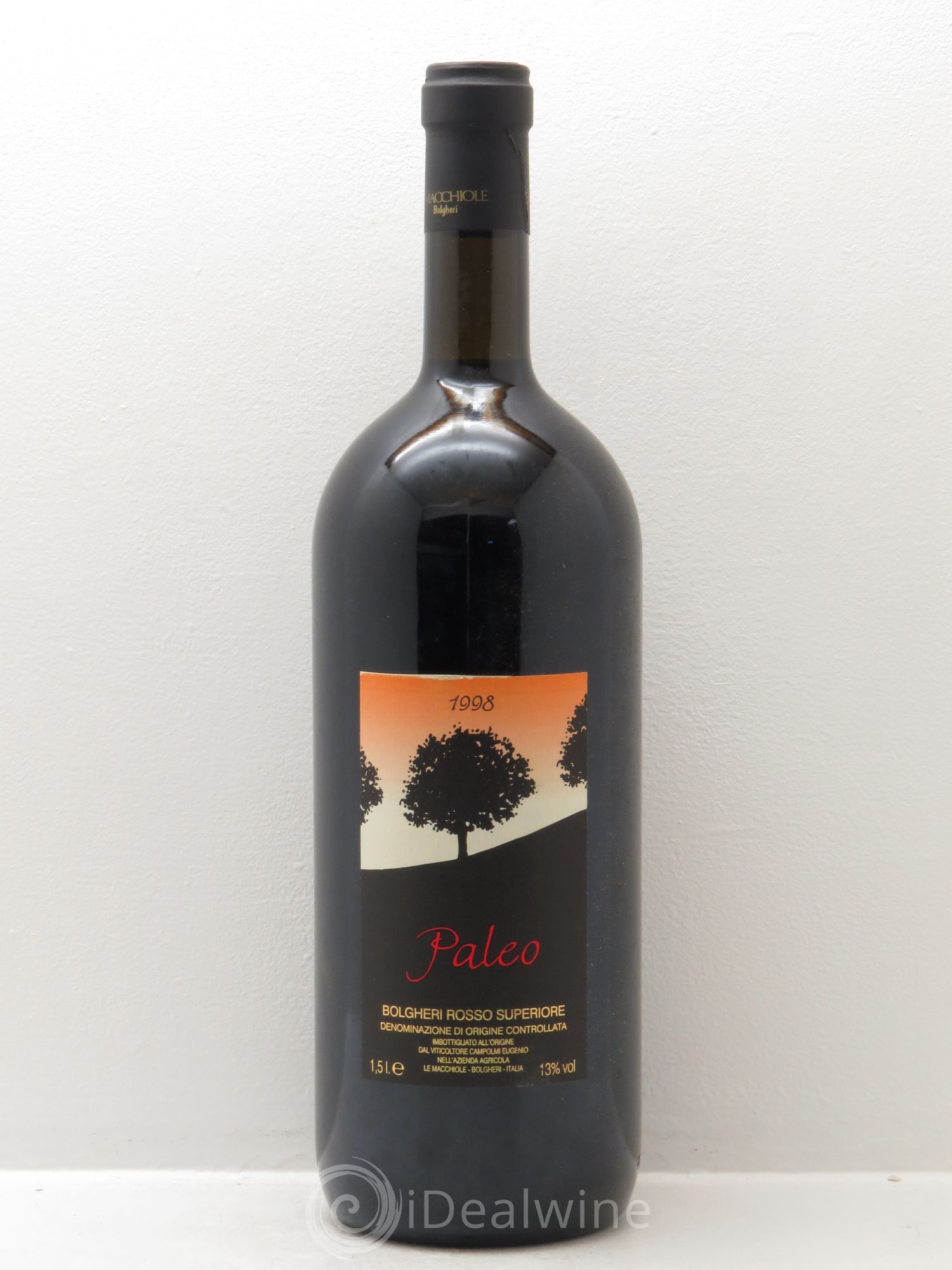 Bolgheri Le Macchiole DOC Paleo 1998 - Lot de 1 magnum - 0