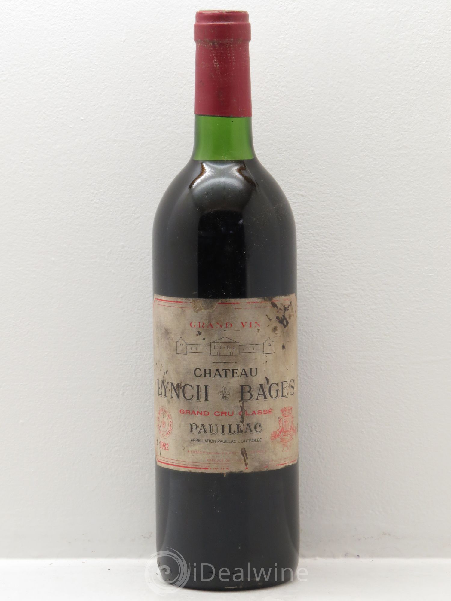 Château Lynch Bages 5ème Grand Cru Classé 1982 - Lot de 1 bouteille - 0