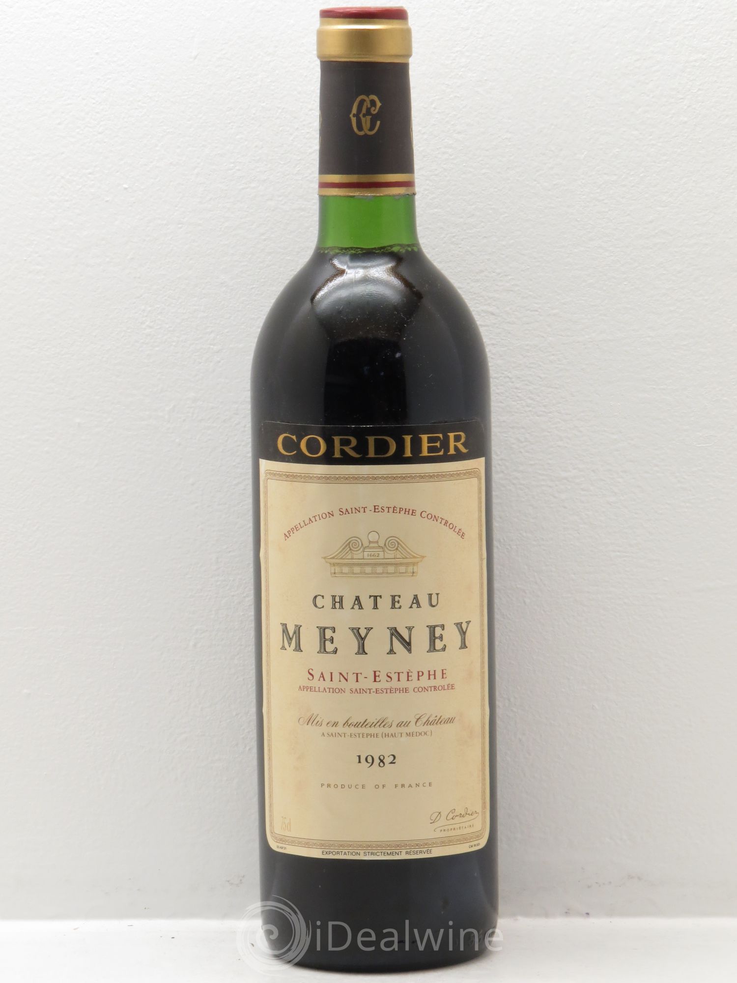 Château Meyney 1982 - Lot de 1 bouteille - 0