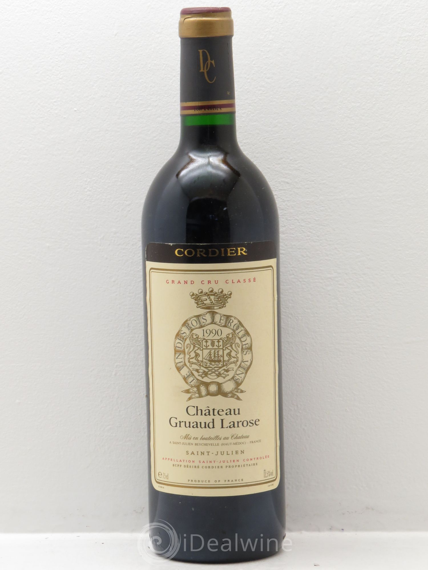Château Gruaud Larose 2ème Grand Cru Classé 1990 - Lot de 1 bouteille - 0