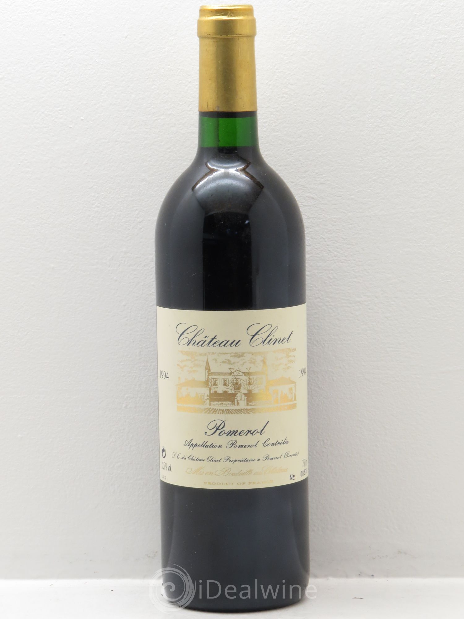 Château Clinet 1994 - Lot de 1 bouteille - 0