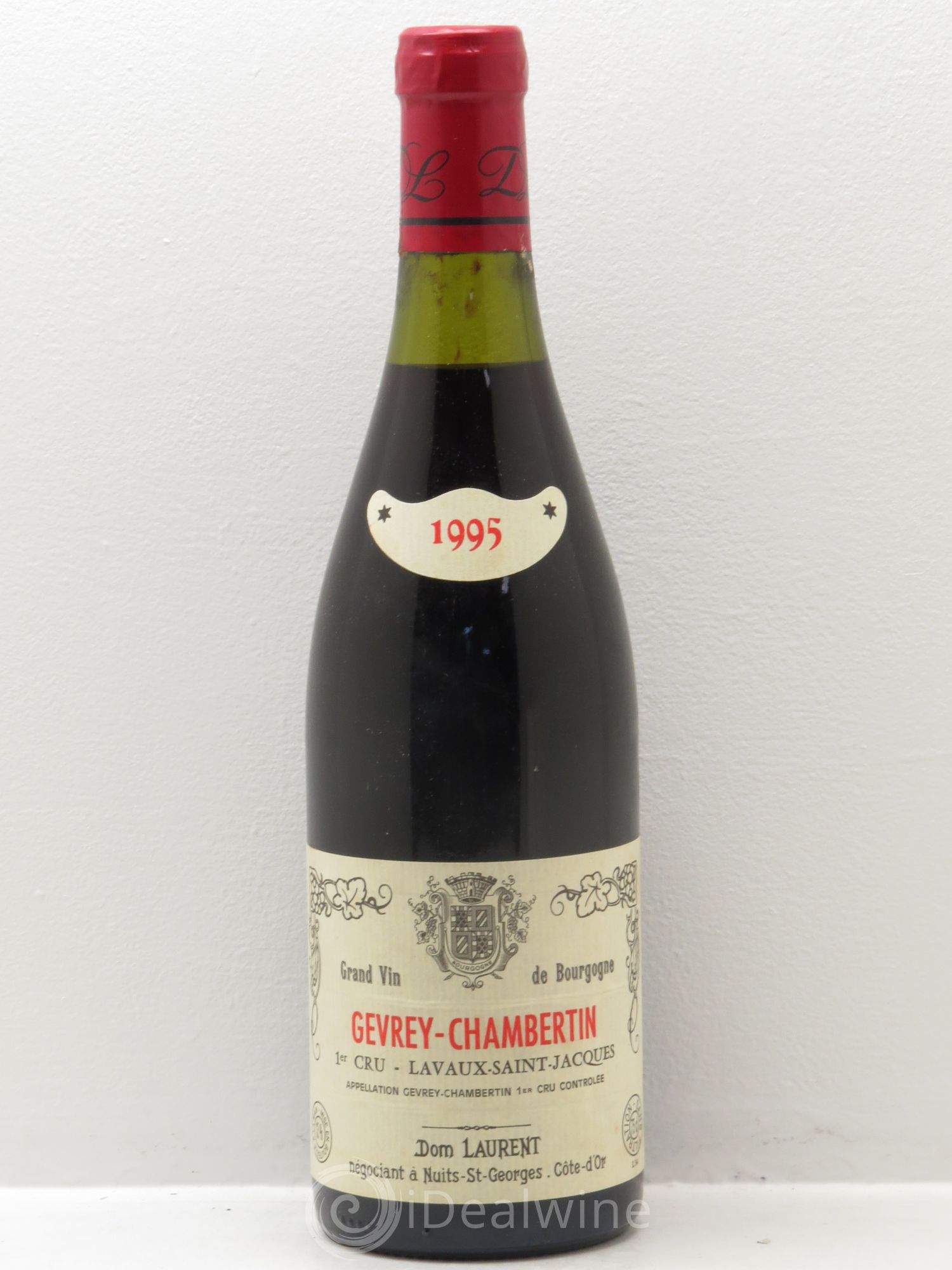 Gevrey-Chambertin 1er Cru Lavaux Saint Jacques Vieilles Vignes Dominique Laurent 1995 - Lot de 1 bouteille - 0