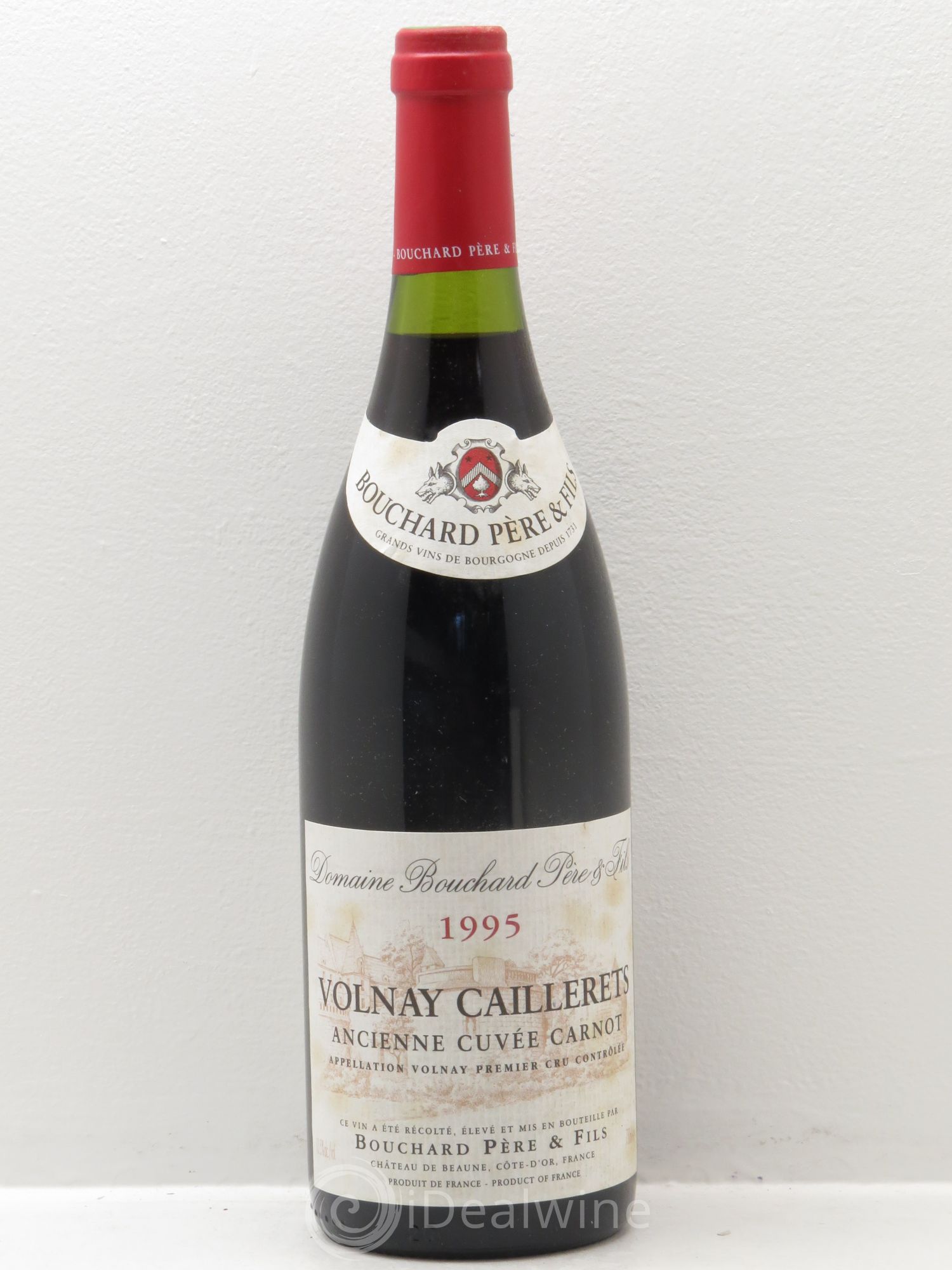 Volnay 1er Cru Caillerets - Ancienne Cuvée Carnot Bouchard Père & Fils 1995 - Lot de 1 bouteille - 0