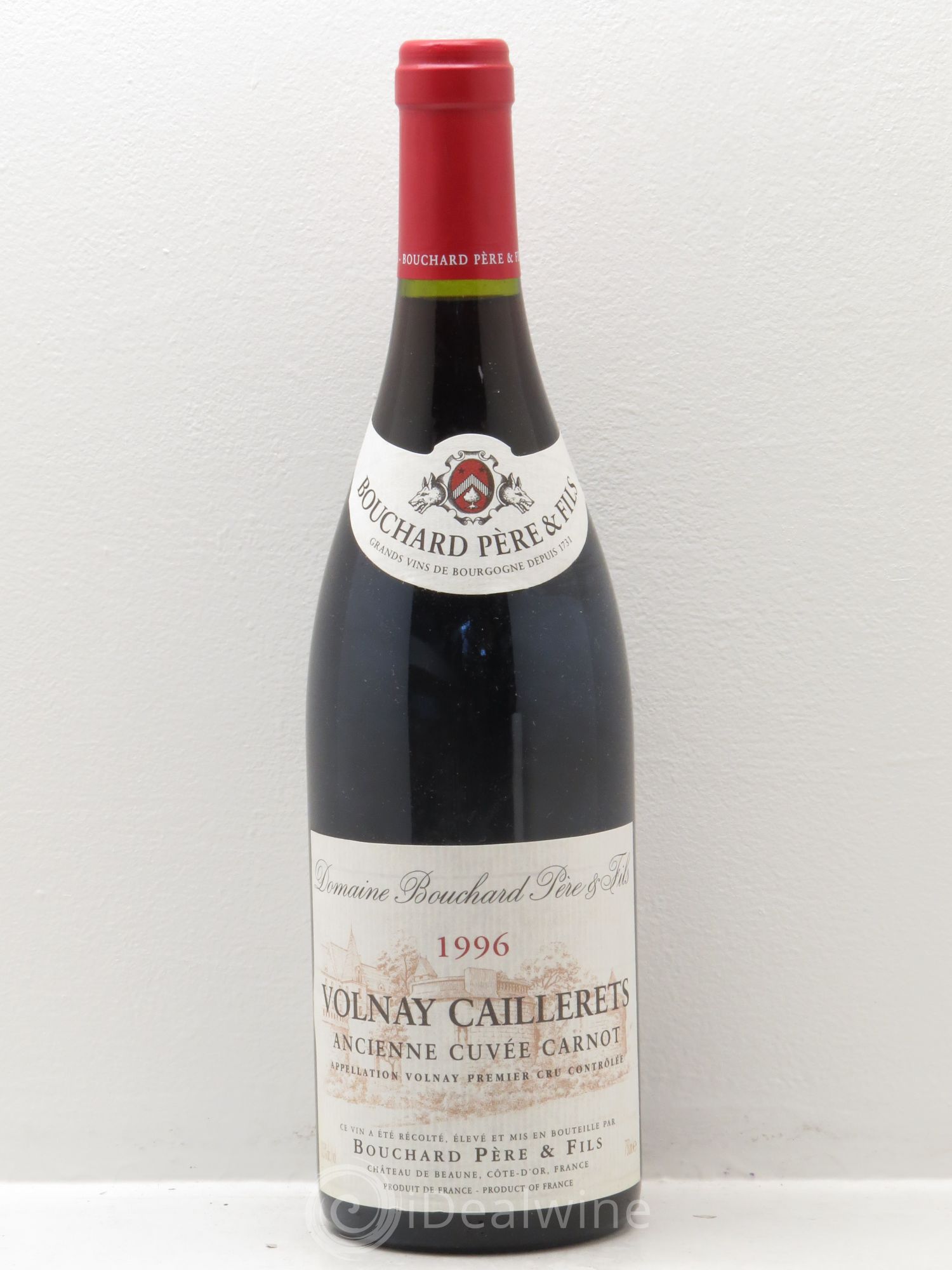 Volnay 1er Cru Caillerets - Ancienne Cuvée Carnot Bouchard Père & Fils 1996 - Lot de 1 bouteille - 0