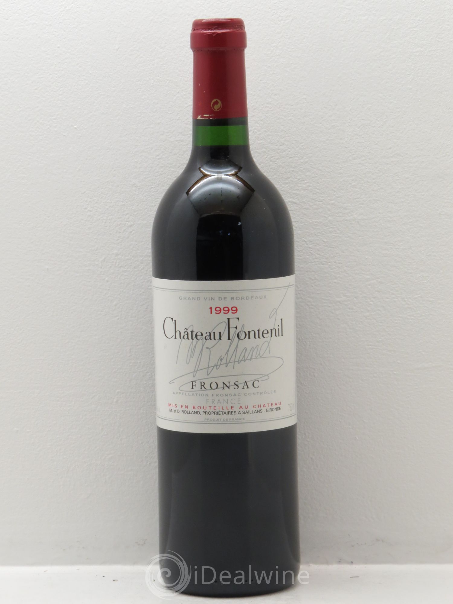 Château Fontenil 1999 - Lot de 1 bouteille - 0