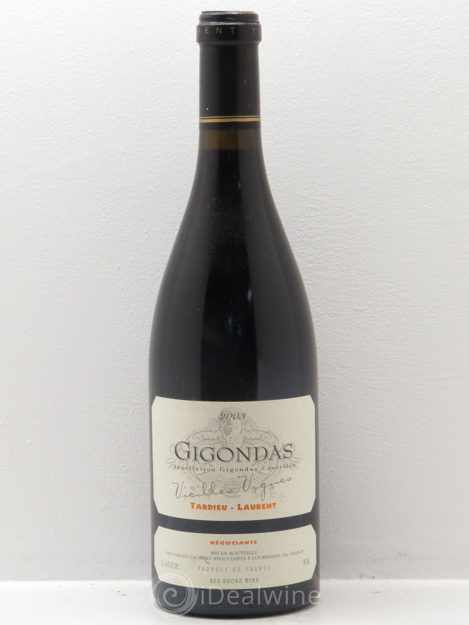 Gigondas Vieilles vignes 2003 - Lot de 1 bouteille - 0