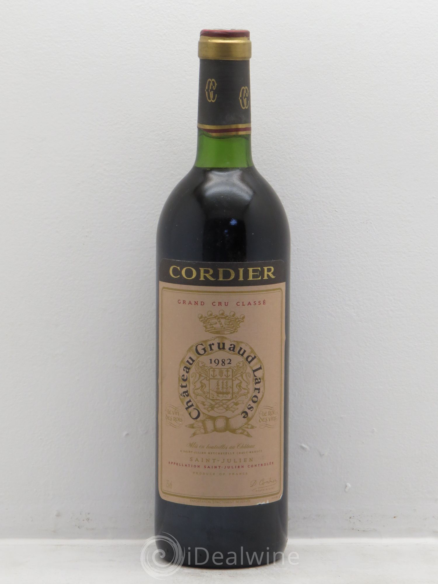 Château Gruaud Larose 2ème Grand Cru Classé 1982 - Lot de 1 bouteille - 0